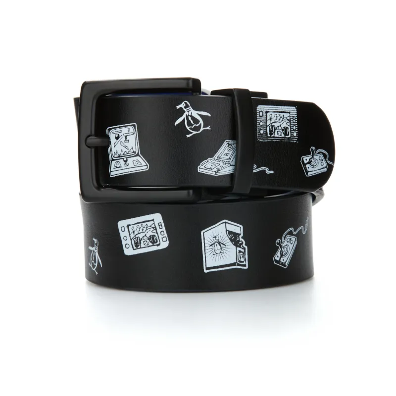 Retro Arcade Reversible Golf Belt sold by Original Penguin