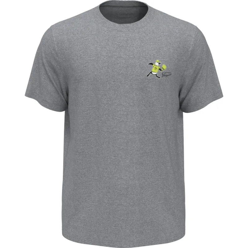 Short Sleeve Trademark Pickleball Heather Graphic Tee made by Original Penguin