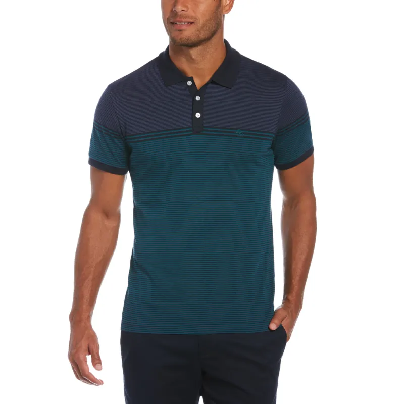 Engineered Stripe Polo sold by Original Penguin