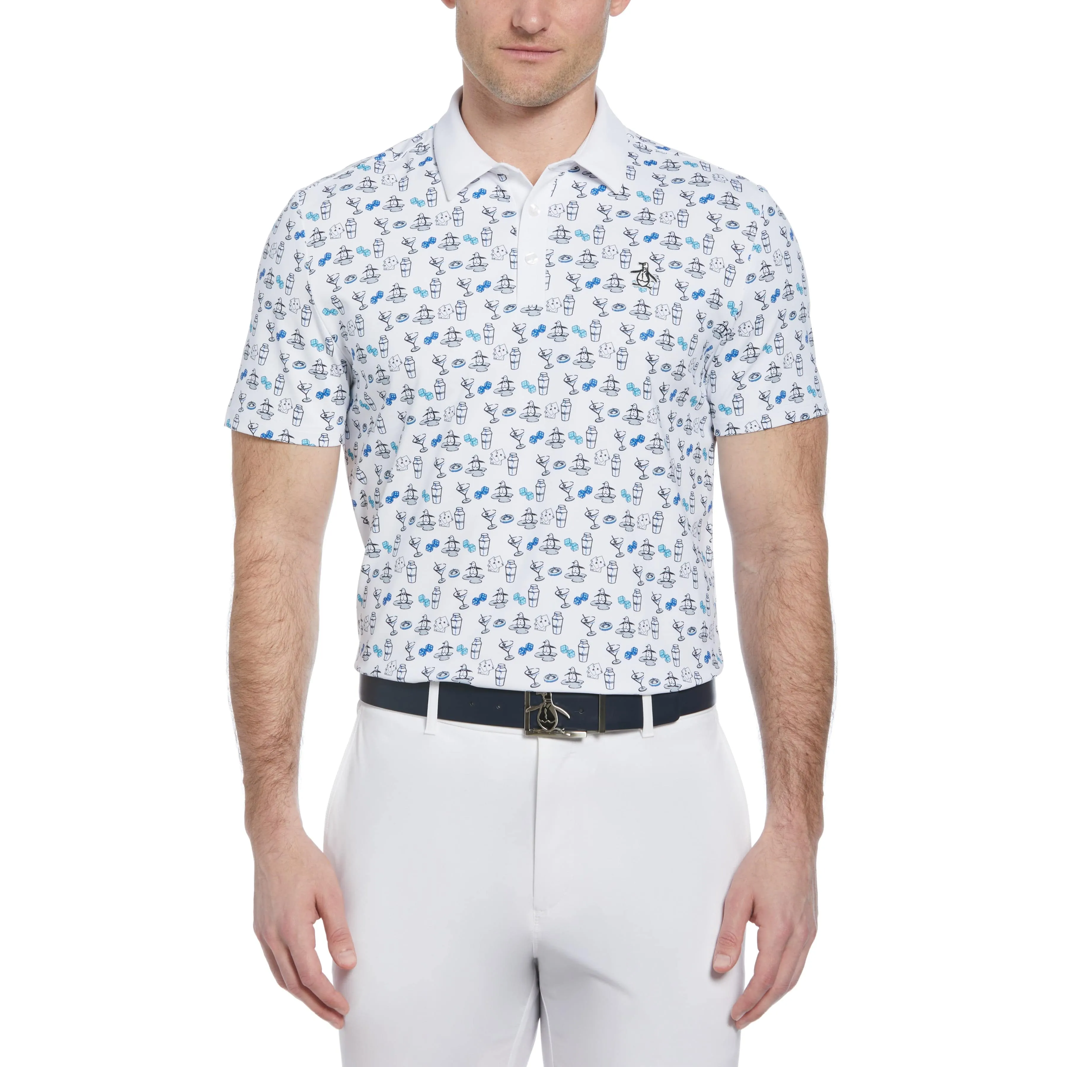 Martini Print Golf Polo sold by Original Penguin