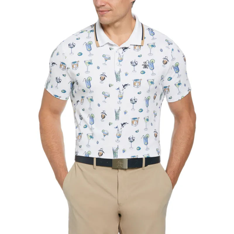 19th Hole Print Golf Polo sold by Original Penguin