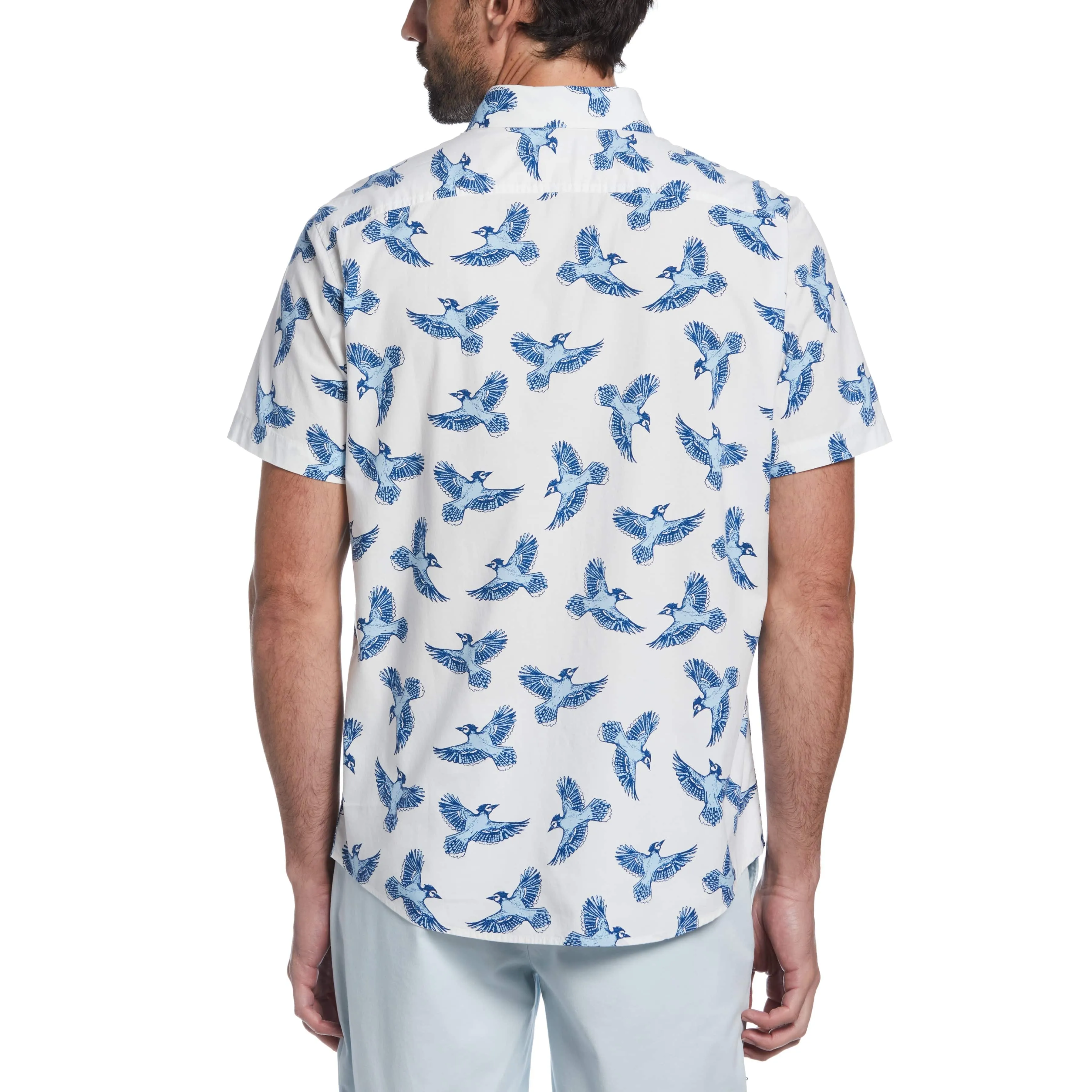Ecovero™ Bird Print Shirt sold by Original Penguin product image thumbnail 2