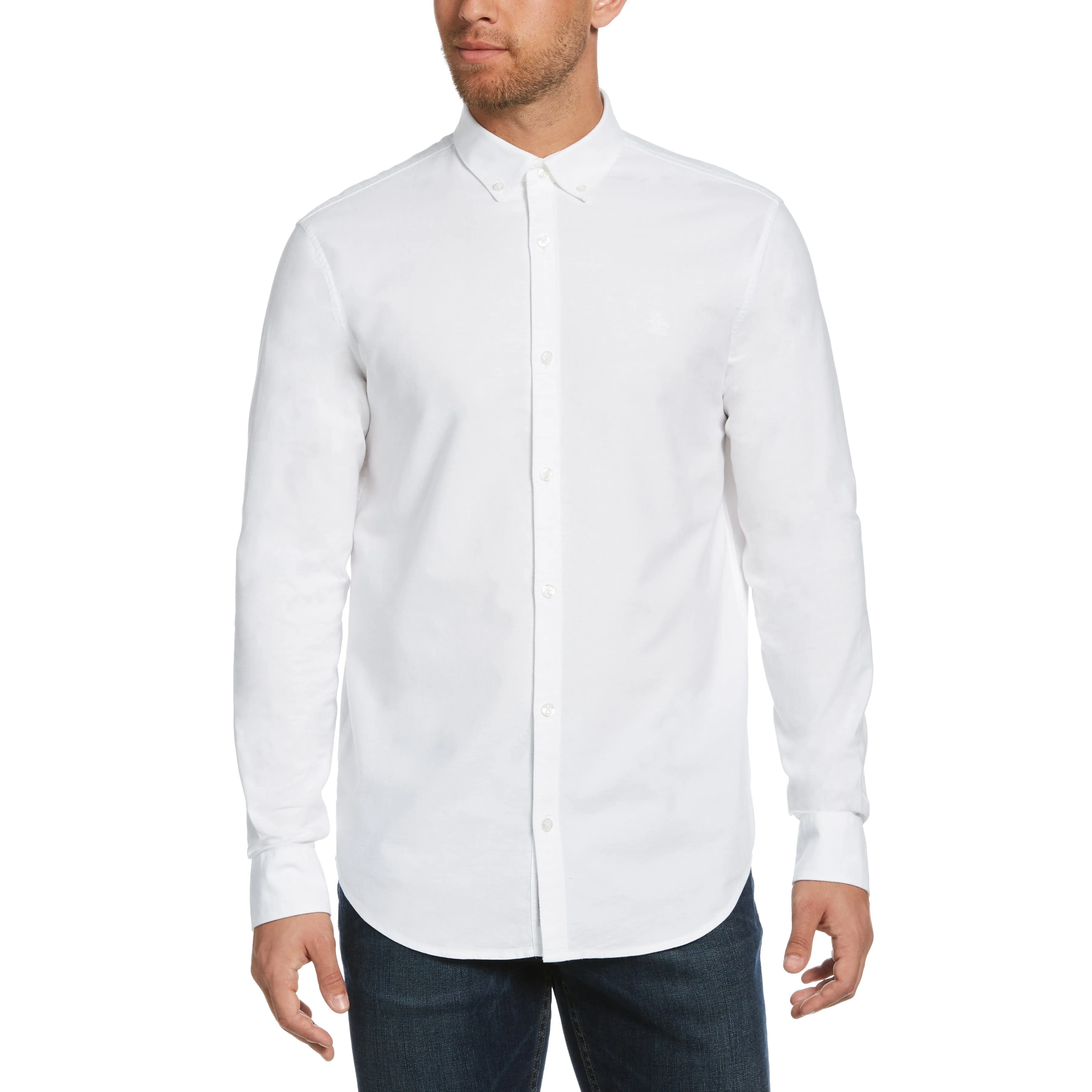 Core Oxford Long Sleeve Shirt sold by Original Penguin