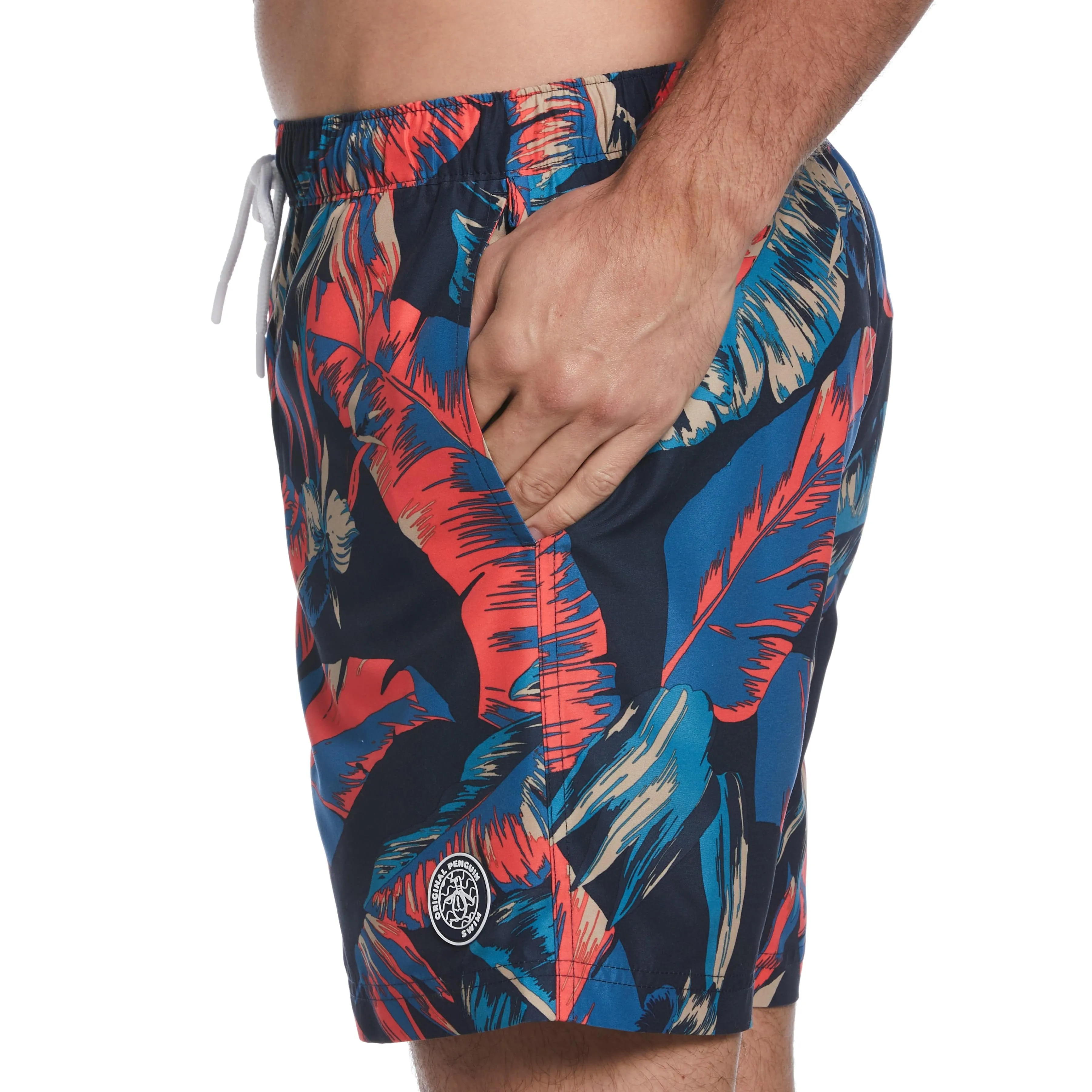 Leaf Print Swim Short sold by Original Penguin product image thumbnail 3