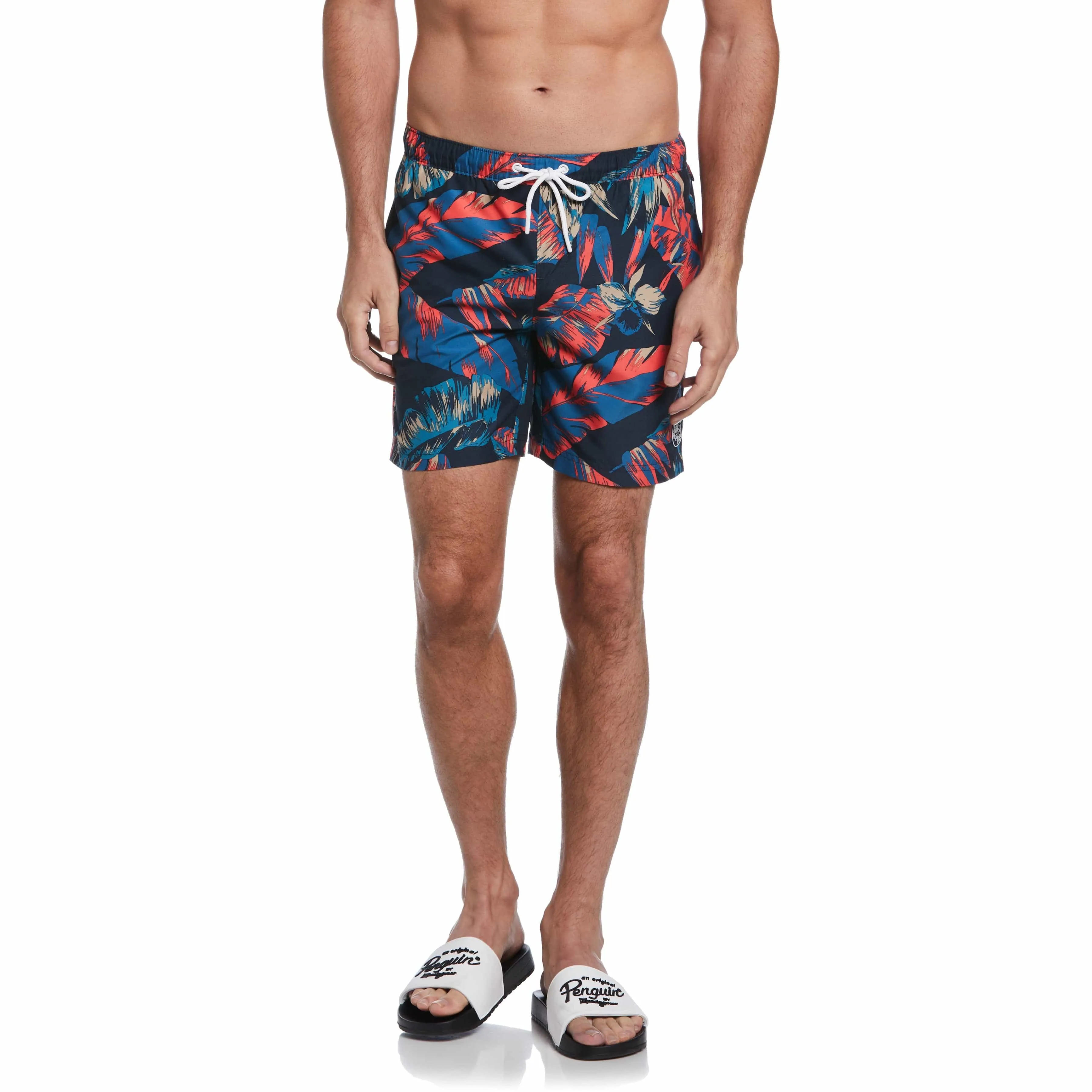 Leaf Print Swim Short sold by Original Penguin