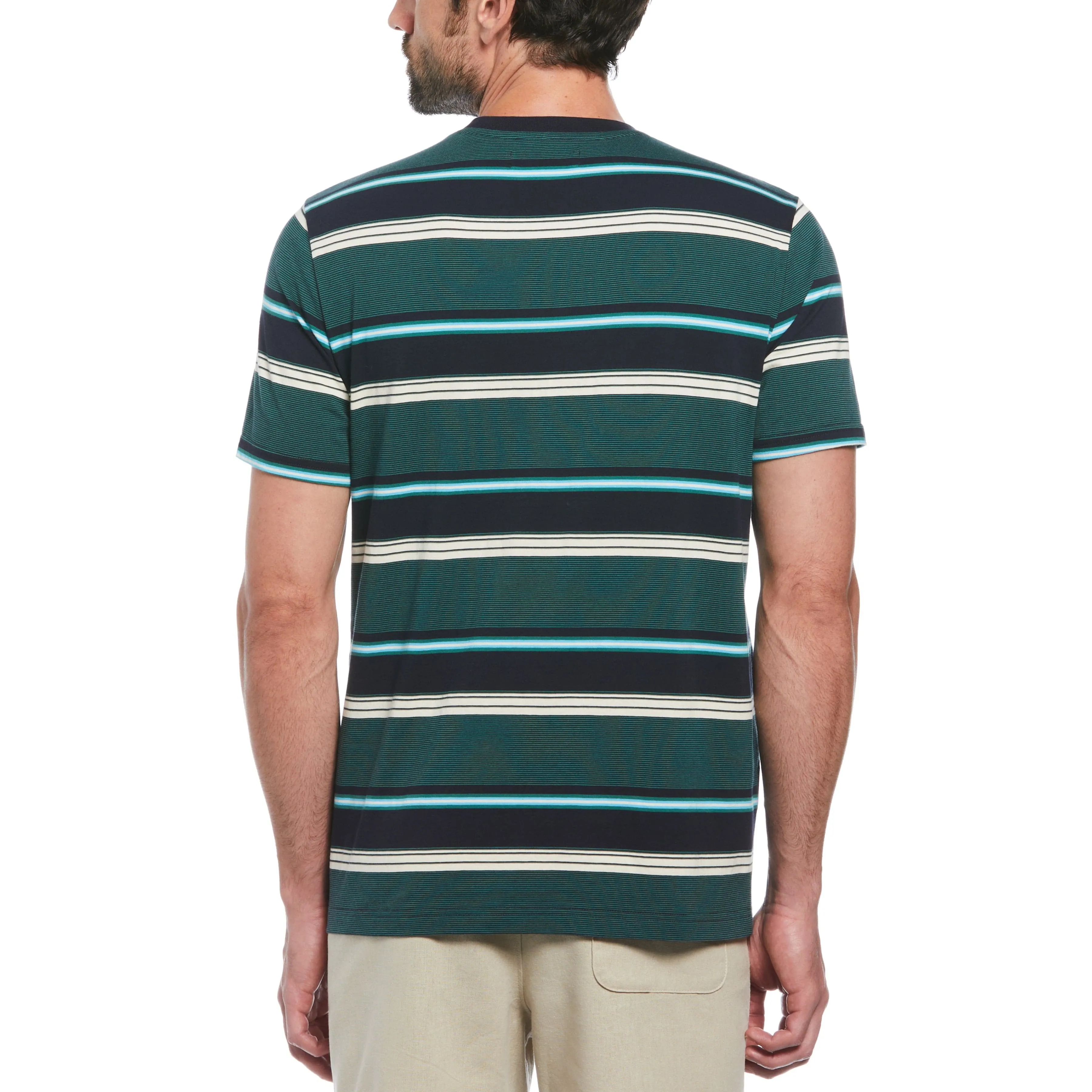 Embroidered Striped T-Shirt sold by Original Penguin product image thumbnail 2