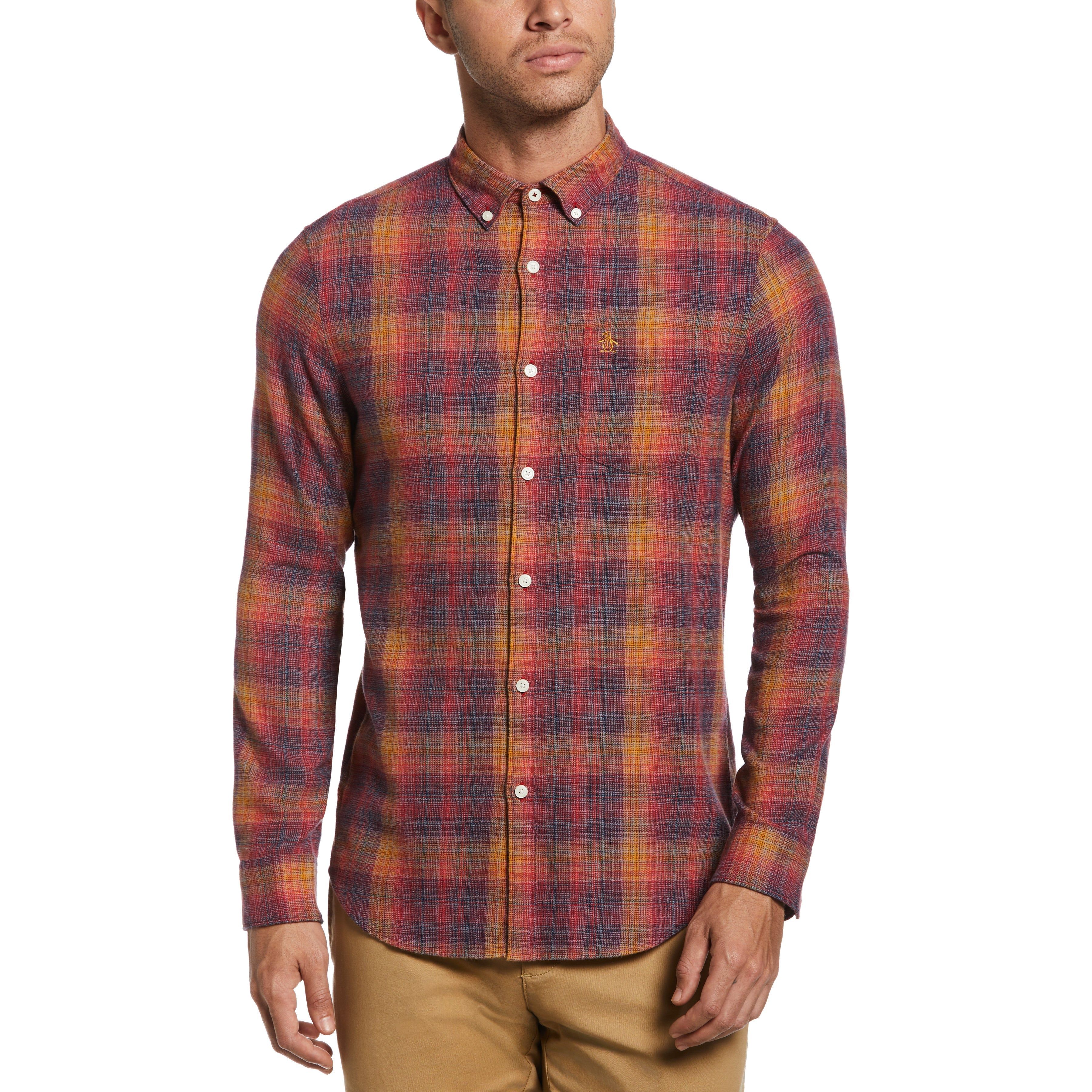 Plaid Flannel Shirt sold by Original Penguin