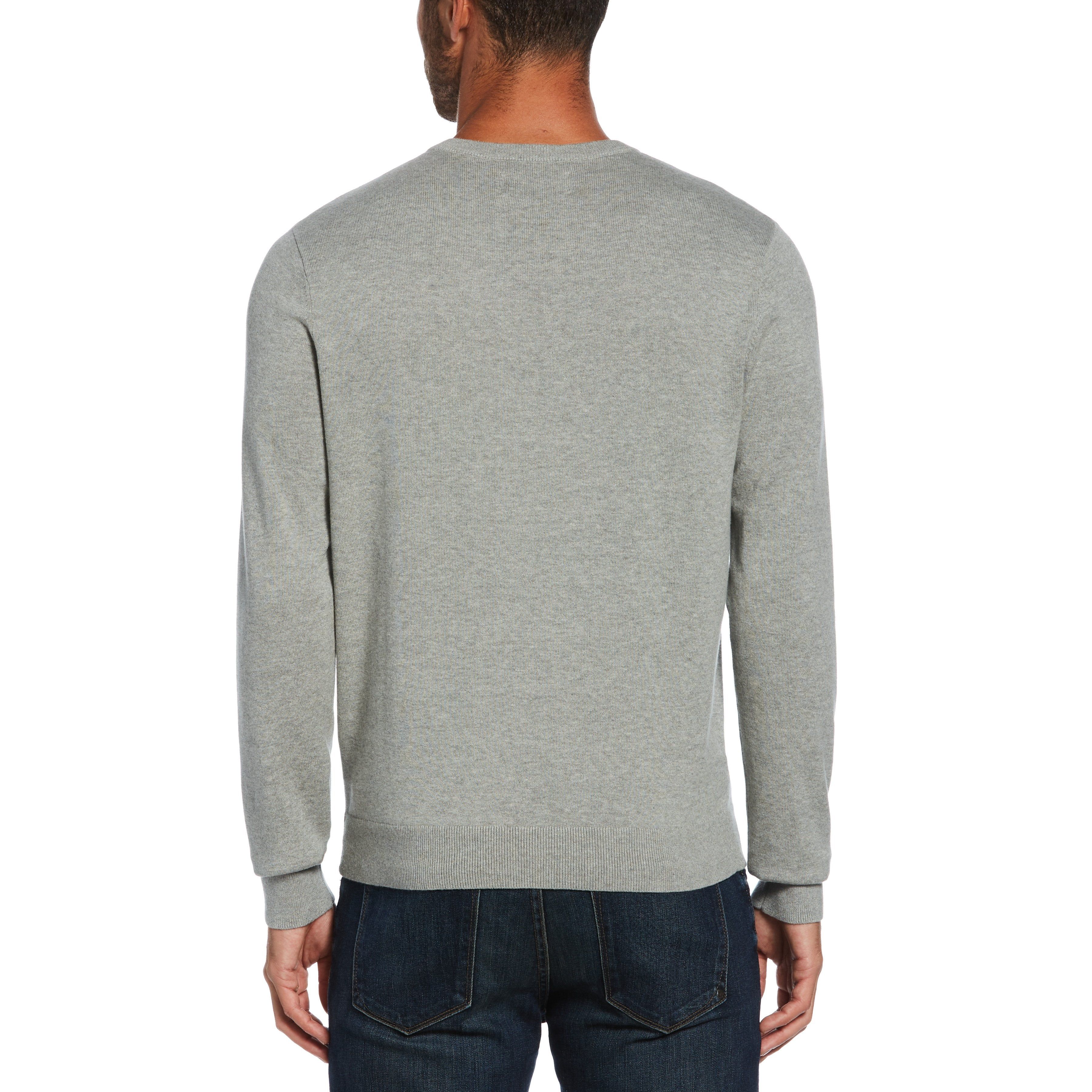 Combed Cotton V-Neck Sweater sold by Original Penguin product image thumbnail 2