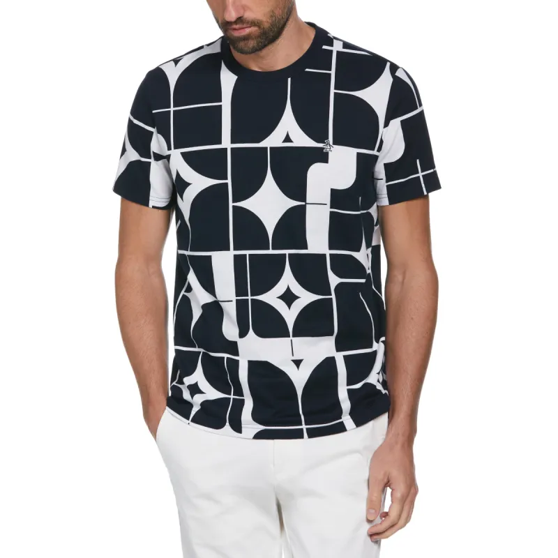 Geometric Print Fashion Tee sold by Original Penguin