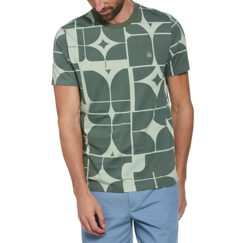 Geometric Print Fashion Tee sold by Original Penguin