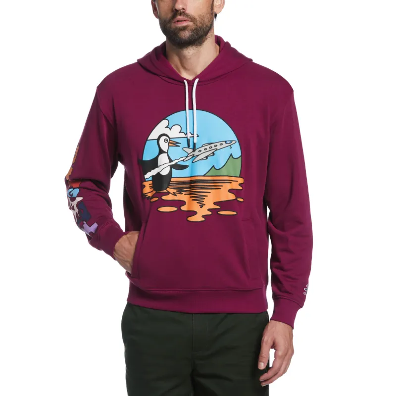 Jethro Haynes Logo Hooded Sweater sold by Original Penguin