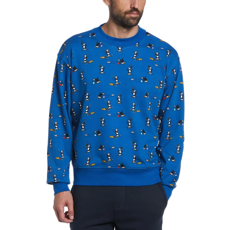 Jethro Haynes French Terry Printed Sweatshirt sold by Original Penguin