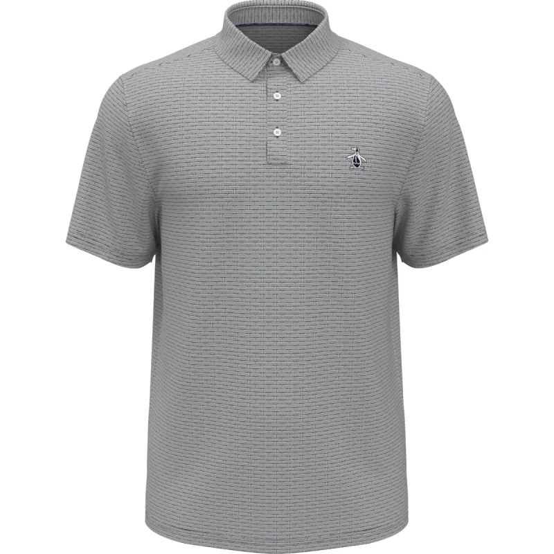 Fine Line Boat Print Golf Polo sold by Original Penguin