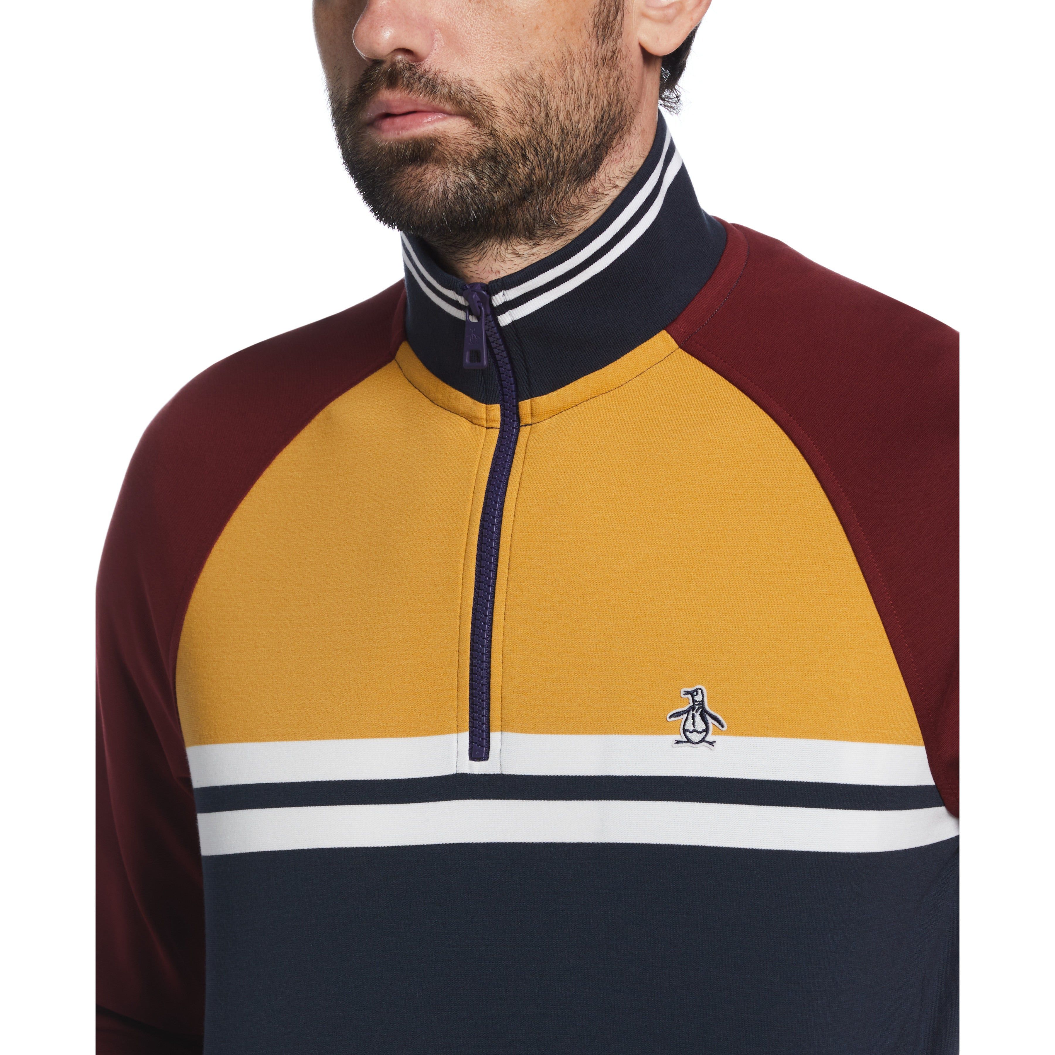 1/4 Zip Color Block Jacket sold by Original Penguin product image thumbnail 3