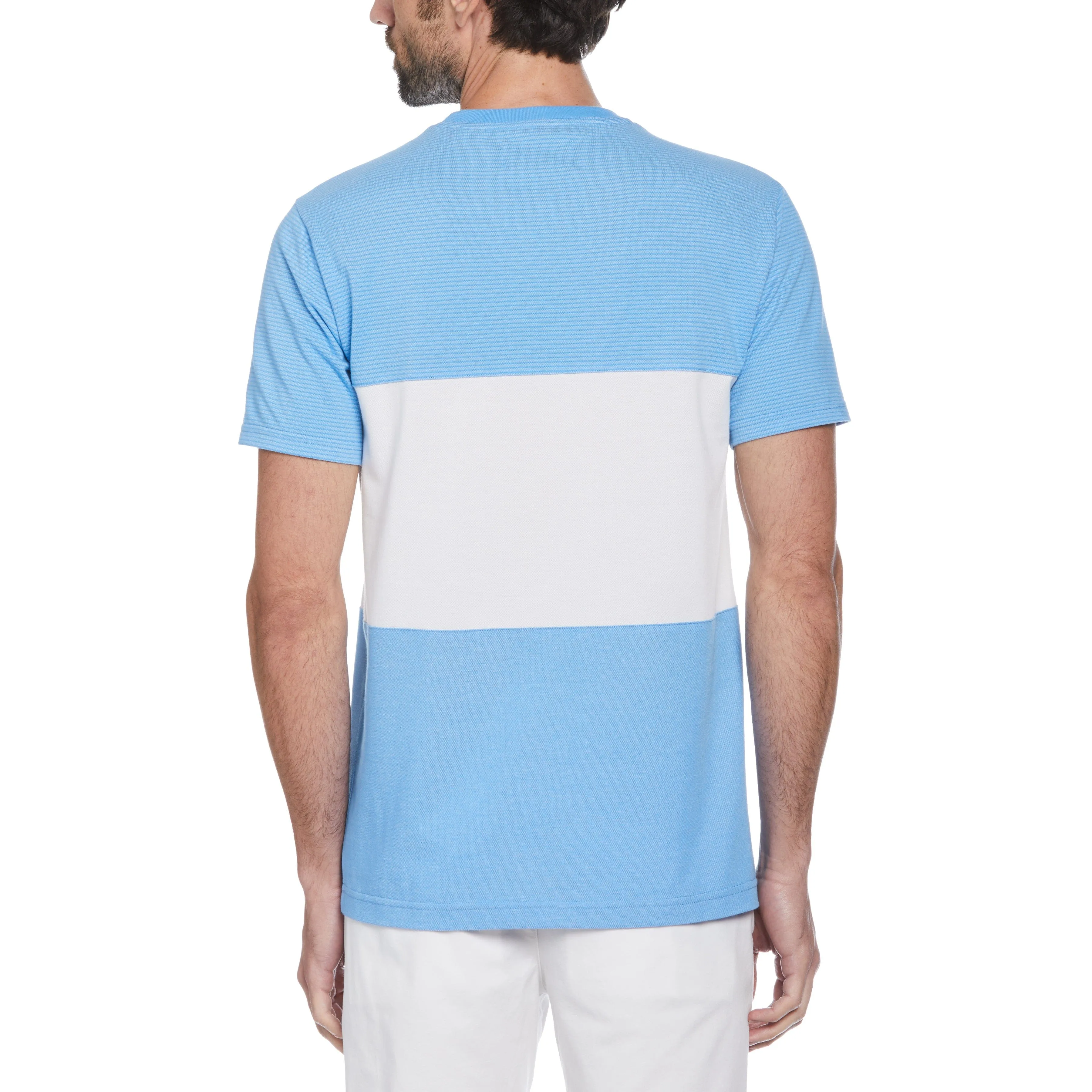 Birdseye Pique Color Block Pocket Tee sold by Original Penguin product image thumbnail 2