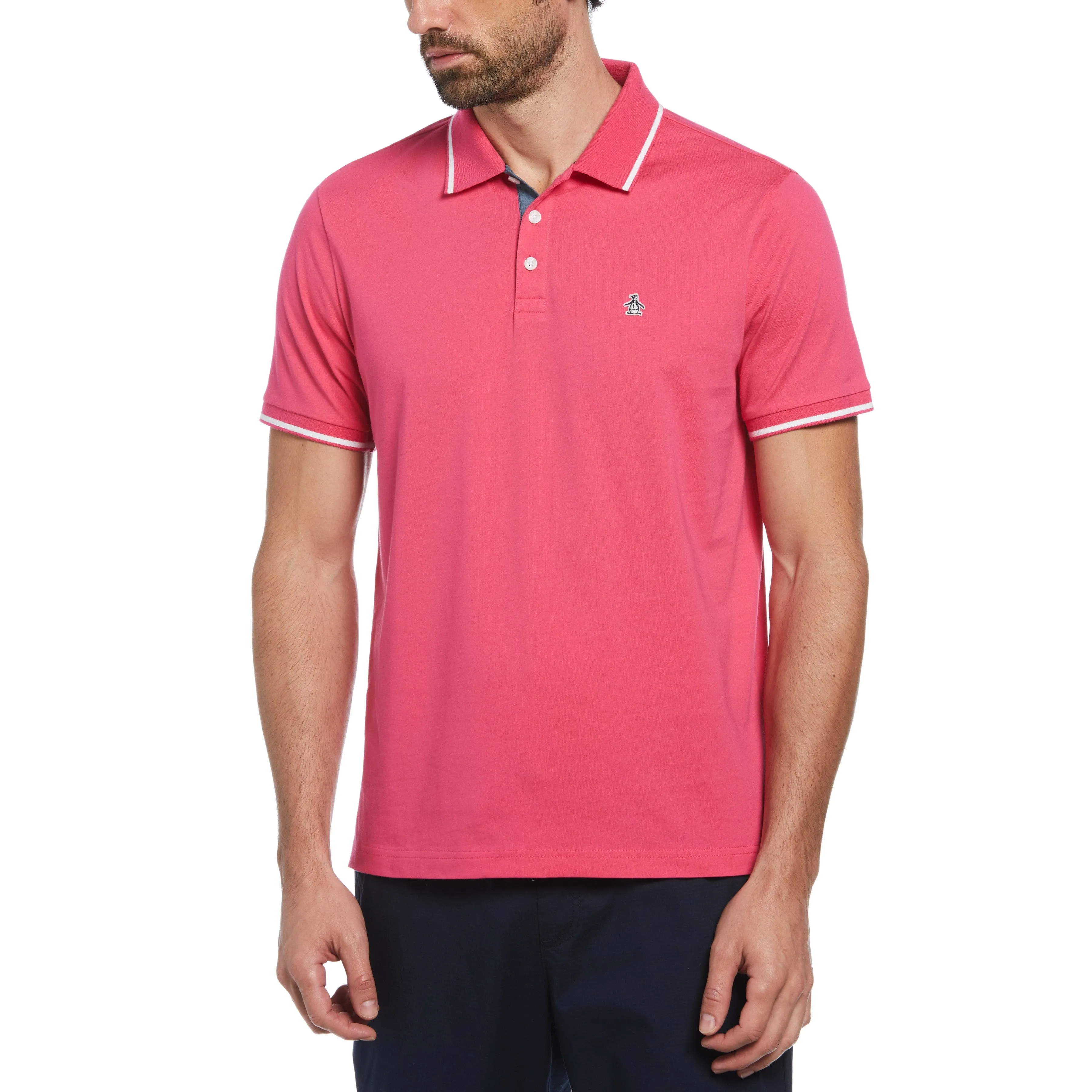 Tipped Jersey Polo sold by Original Penguin