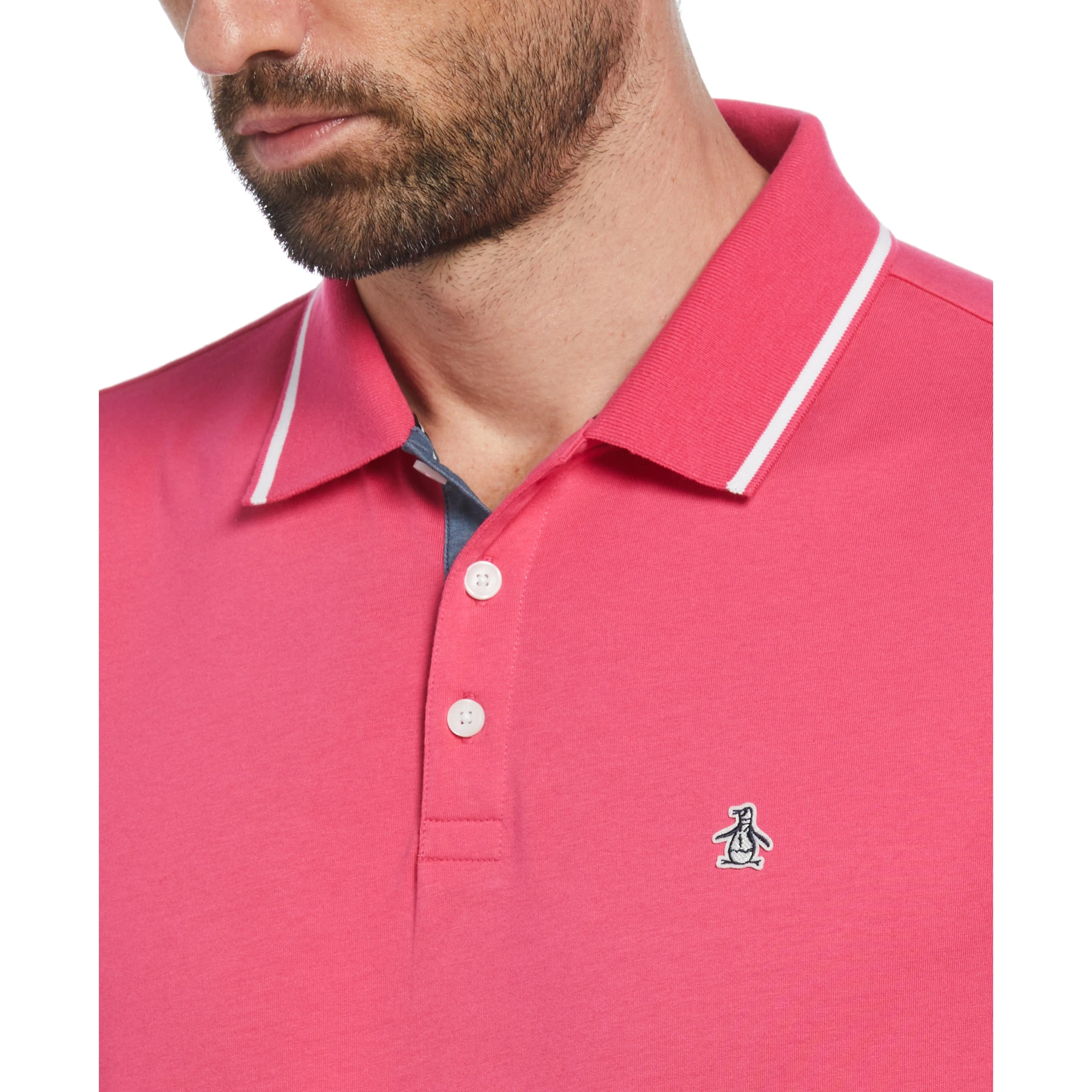 Tipped Jersey Polo sold by Original Penguin product image thumbnail 3