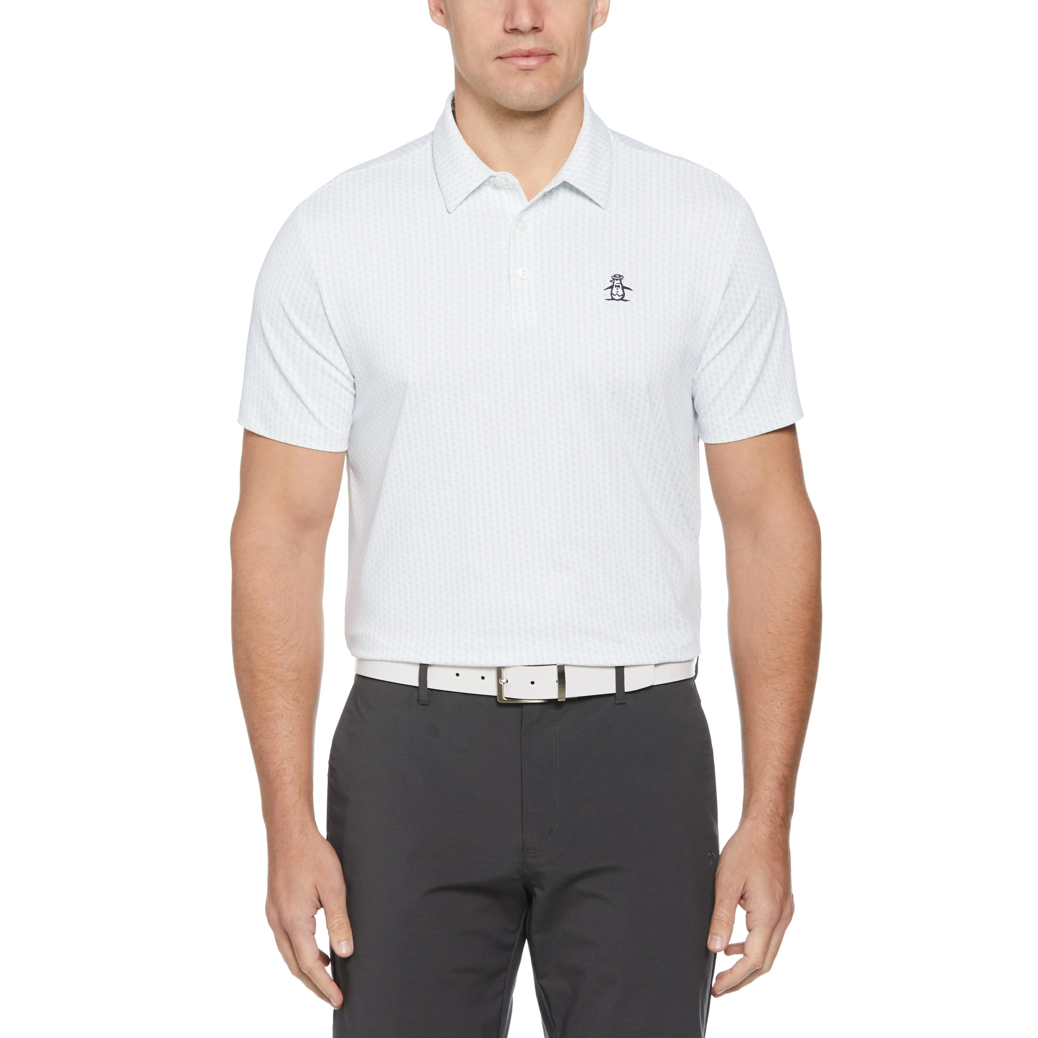 Chi Chi Allover Pete Print Golf Polo sold by Original Penguin