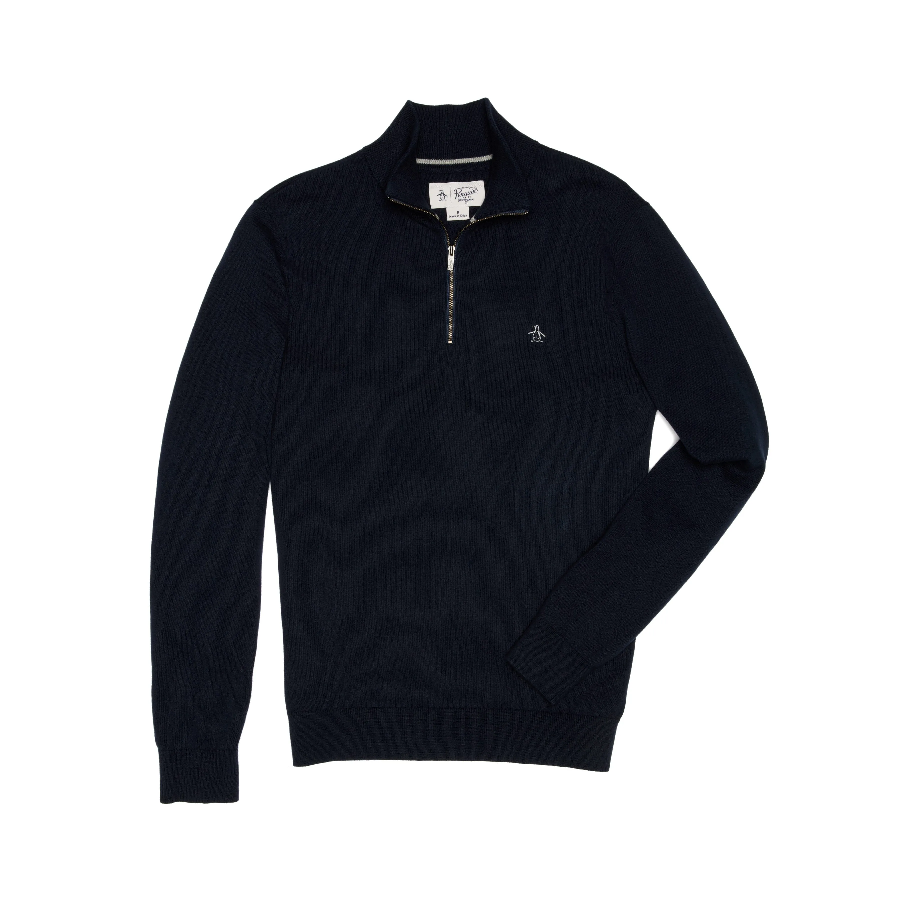 Combed Cotton 1/4 Zip Sweater sold by Original Penguin product image thumbnail 3