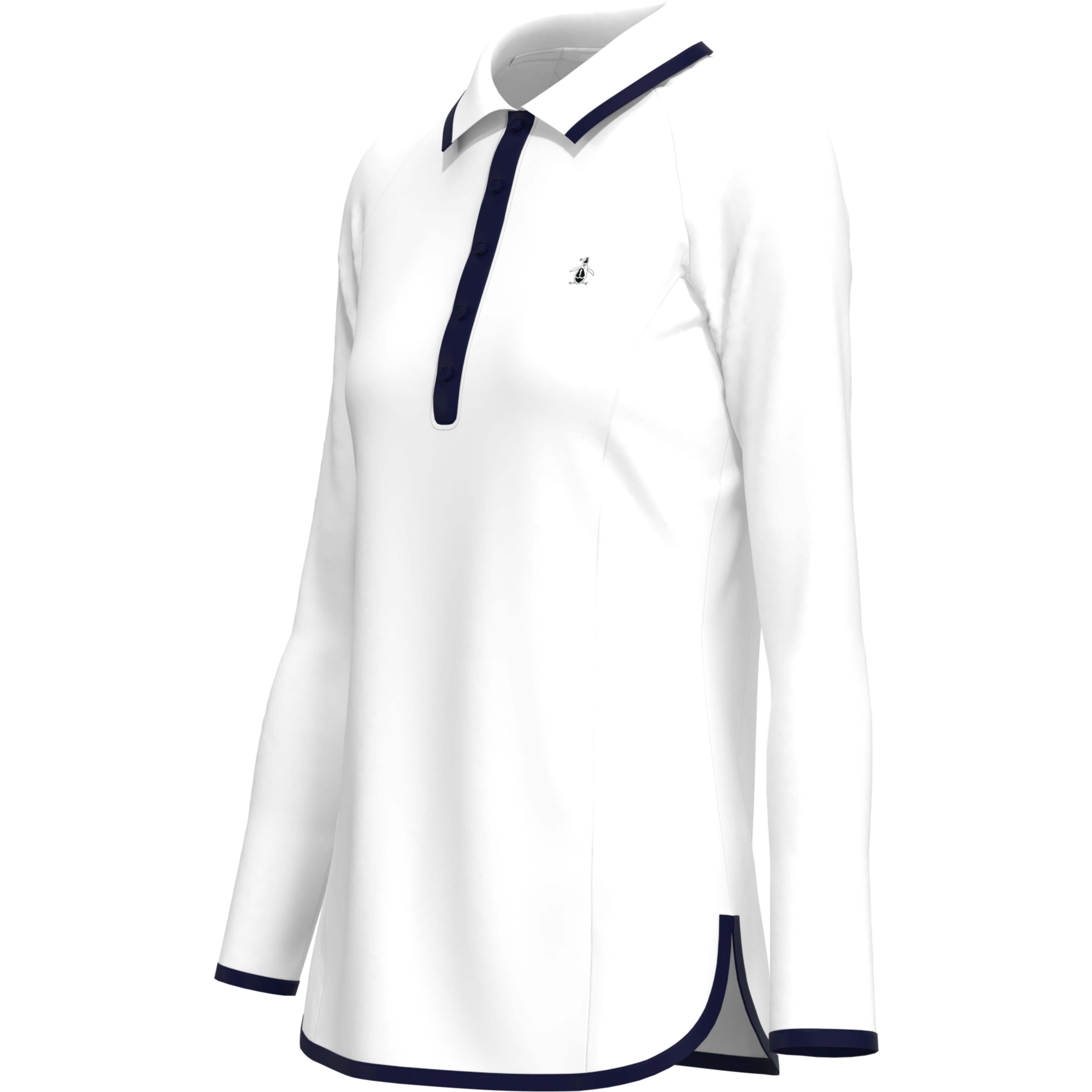 Women's Contrast Rounded Hem Golf Polo sold by Original Penguin product image thumbnail 3