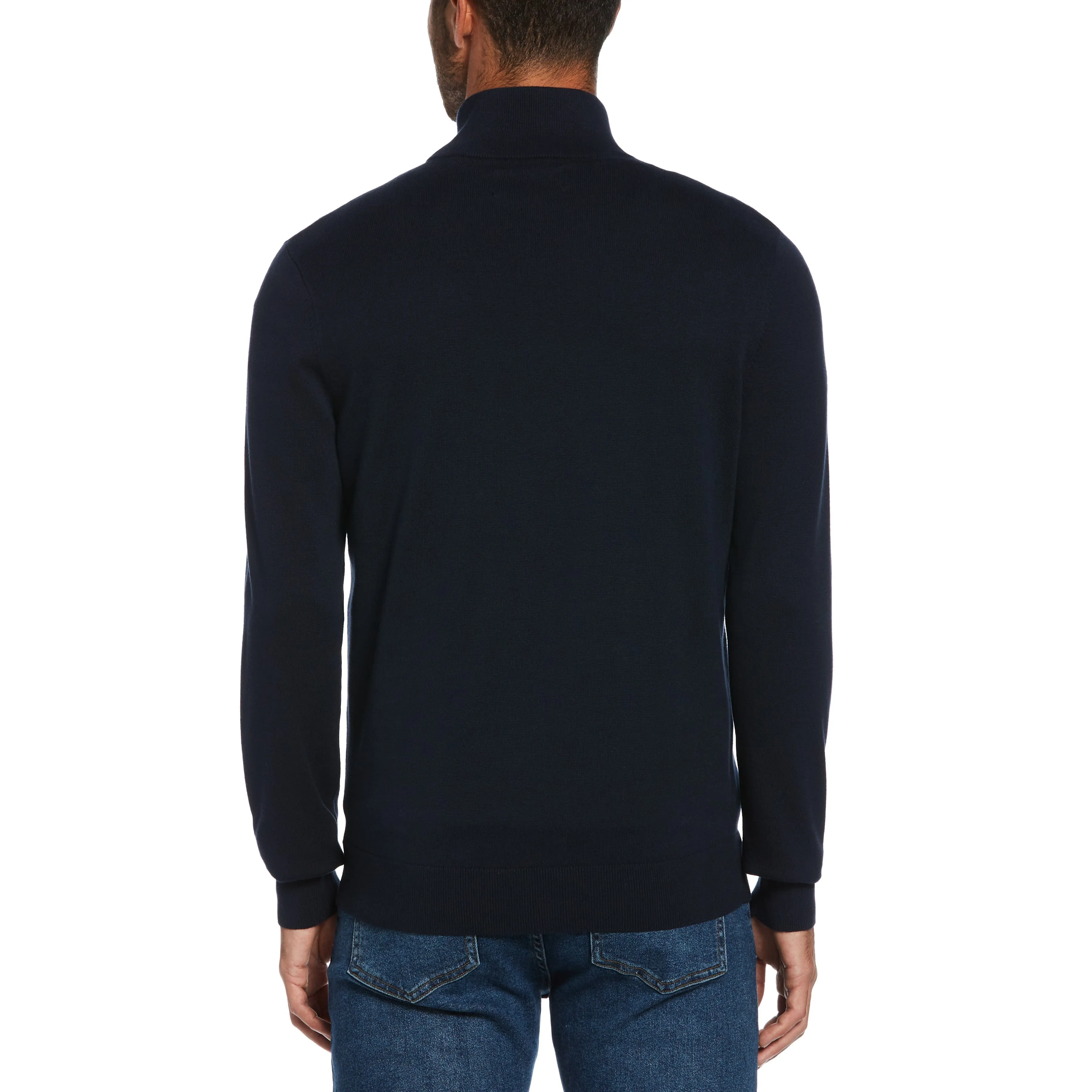 Combed Cotton 1/4 Zip Sweater sold by Original Penguin product image thumbnail 2
