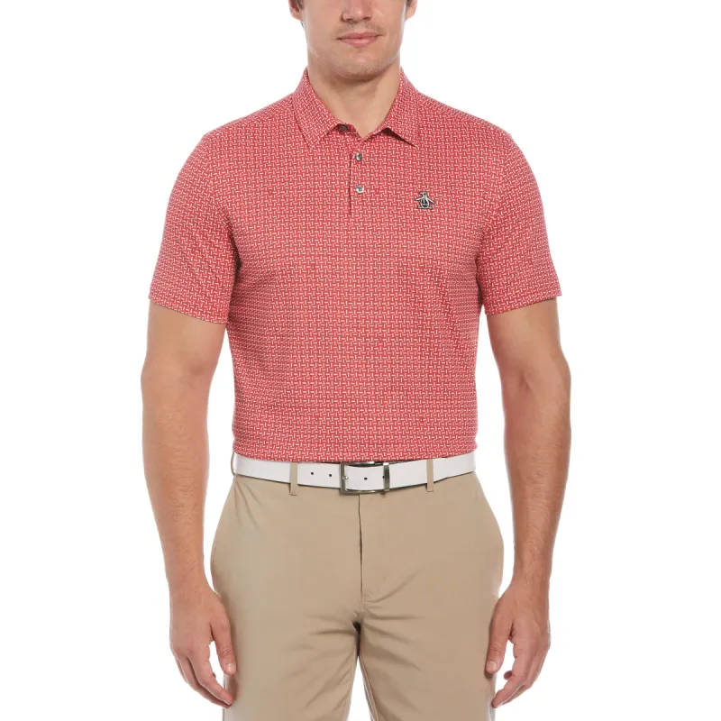 Original Geometric Print Golf Polo sold by Original Penguin