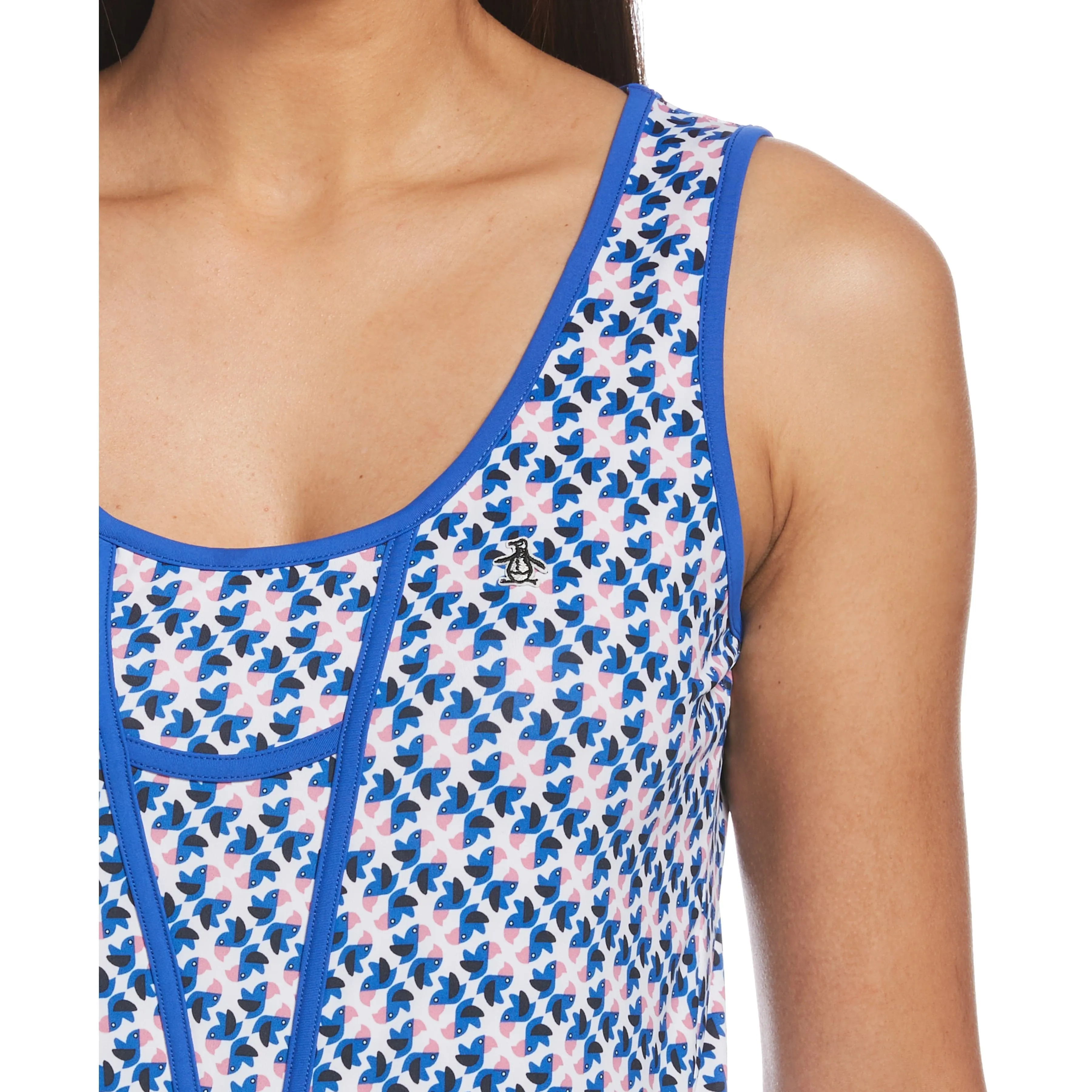 Women's All-Over Printed Parrot Golf Dress sold by Original Penguin product image thumbnail 3