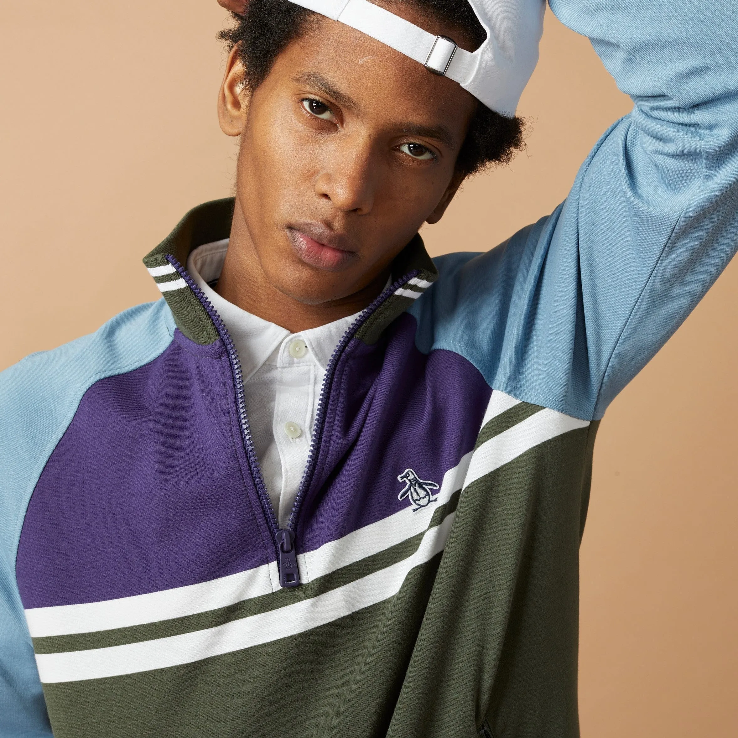 1/4 Zip Color Block Jacket sold by Original Penguin product image thumbnail 5