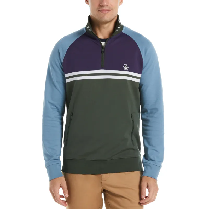 1/4 Zip Color Block Jacket sold by Original Penguin