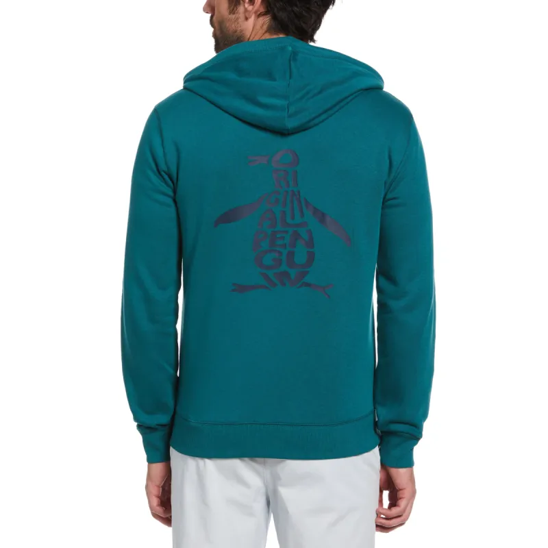 Full Zip Back Logo Hoodie sold by Original Penguin