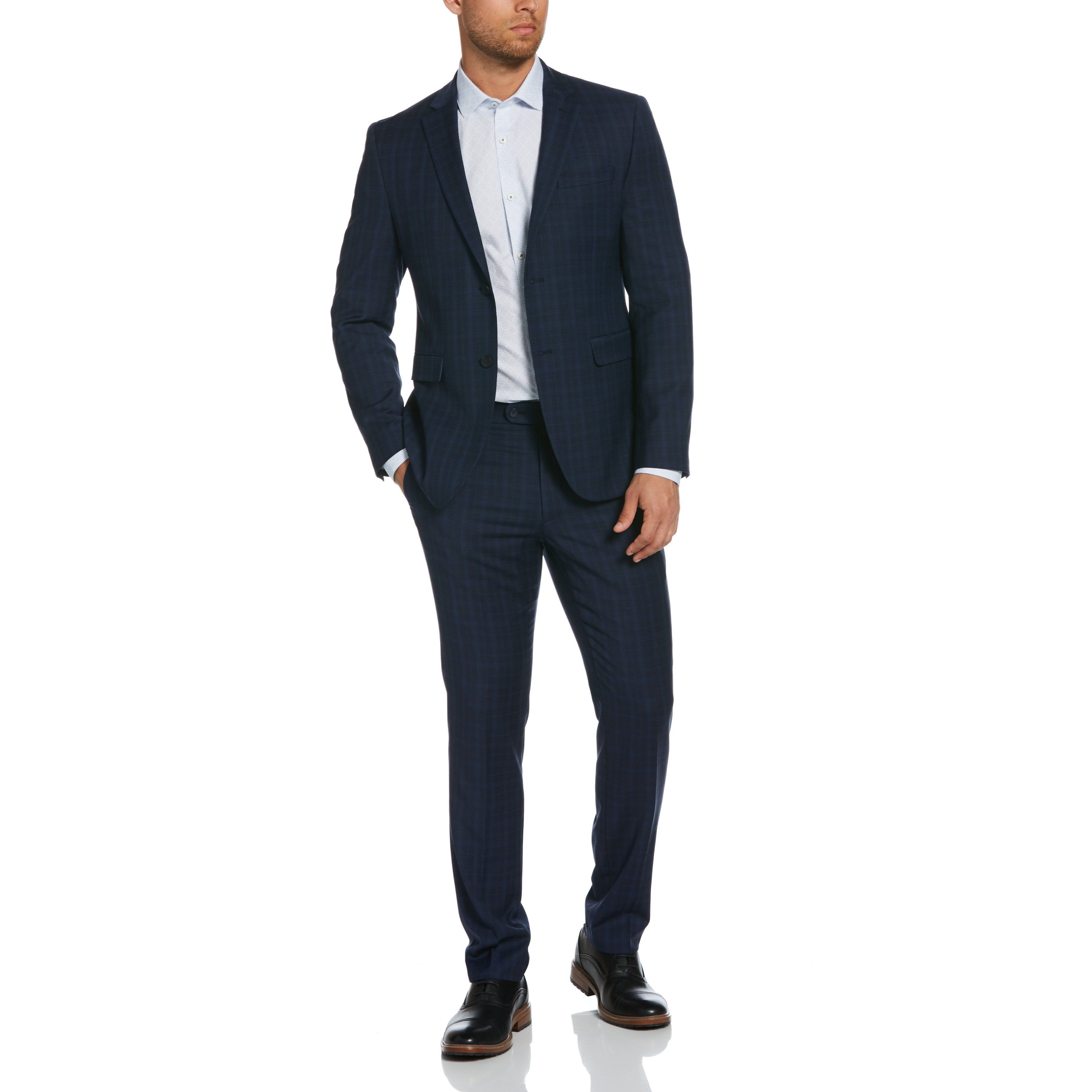 Navy Plaid Suit Jacket sold by Original Penguin product image thumbnail 5