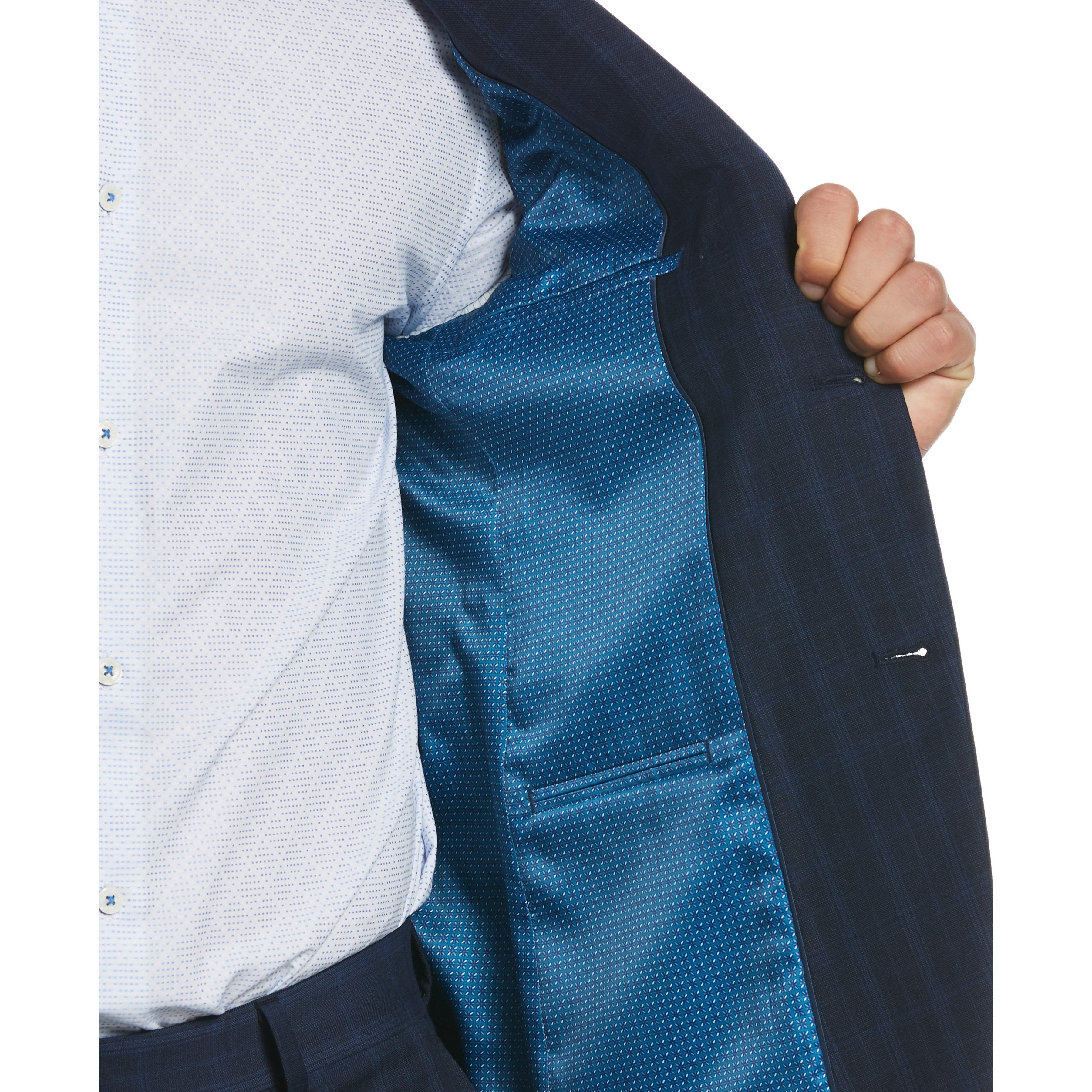 Navy Plaid Suit Jacket sold by Original Penguin product image thumbnail 4