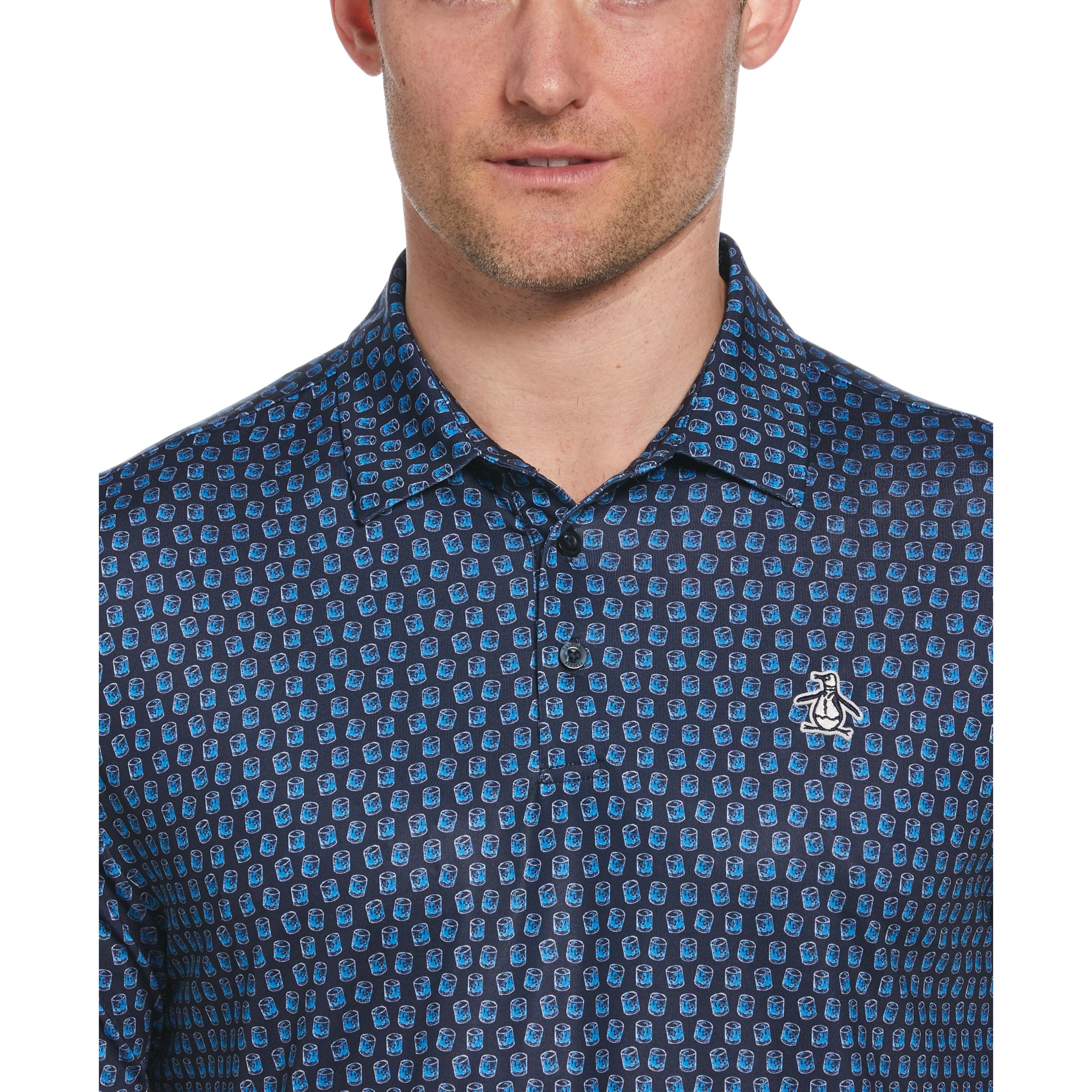 Novelty Old Fashioned Drink Print Golf Polo sold by Original Penguin product image thumbnail 3
