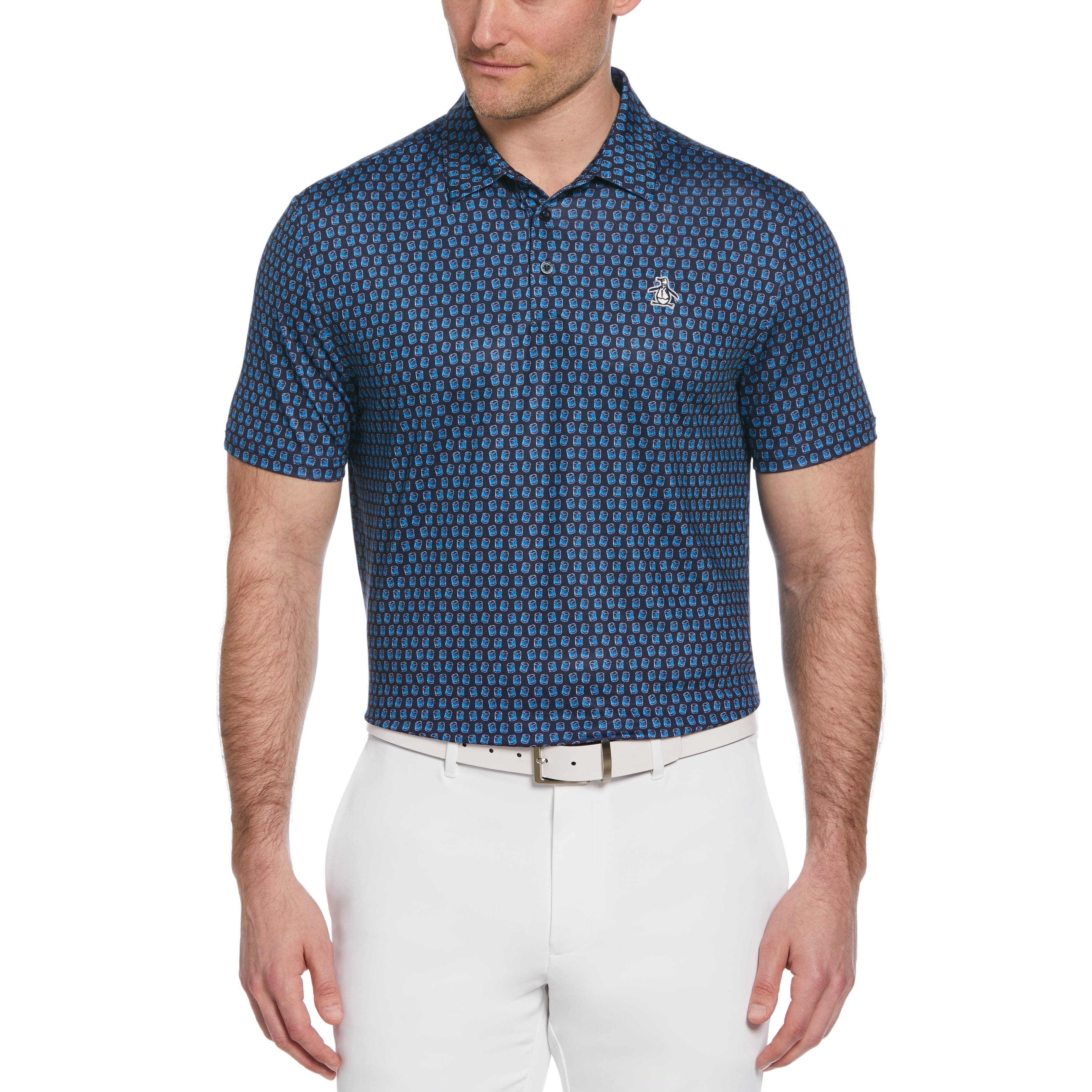 Novelty Old Fashioned Drink Print Golf Polo sold by Original Penguin