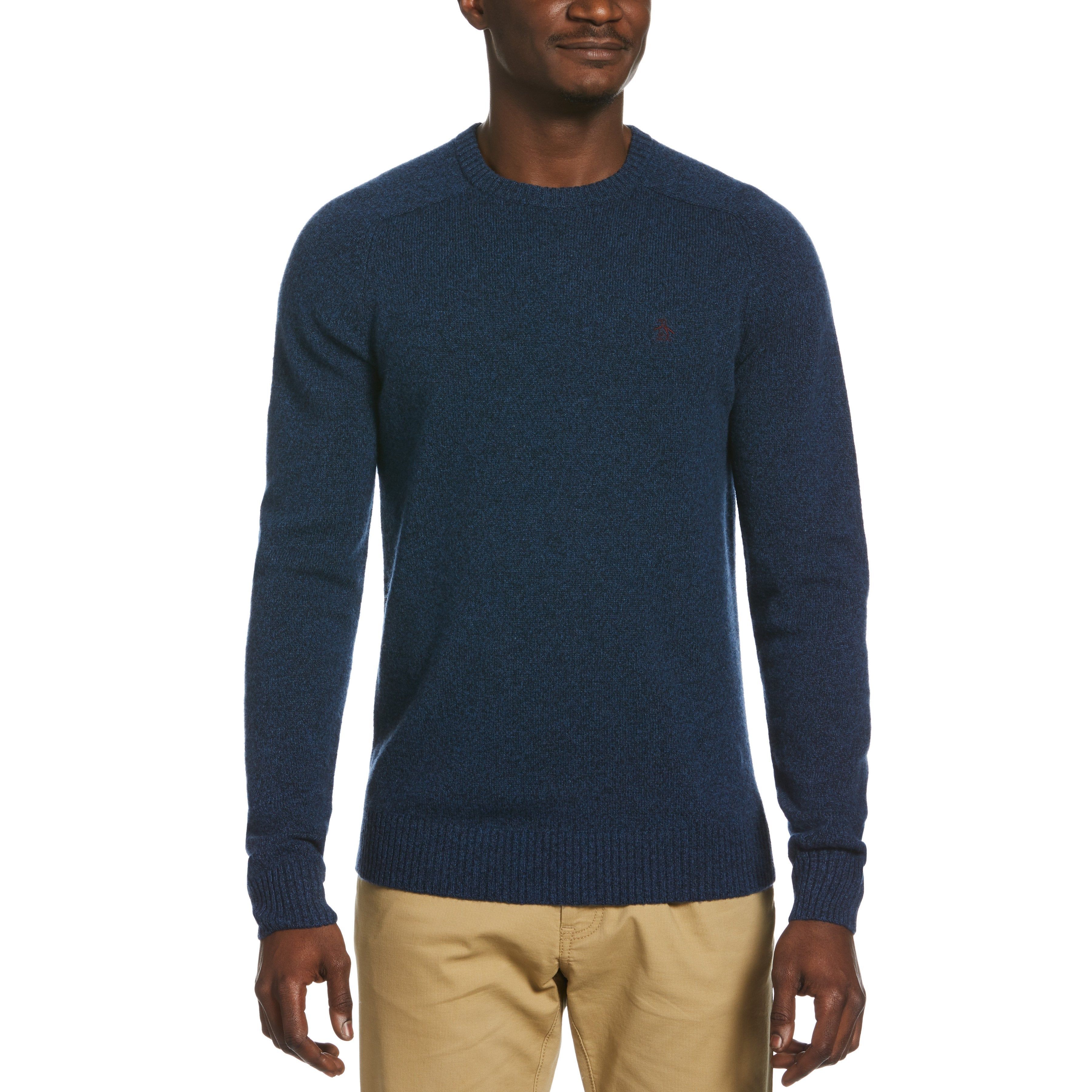 Lambswool Raglan Crew Neck Sweater sold by Original Penguin