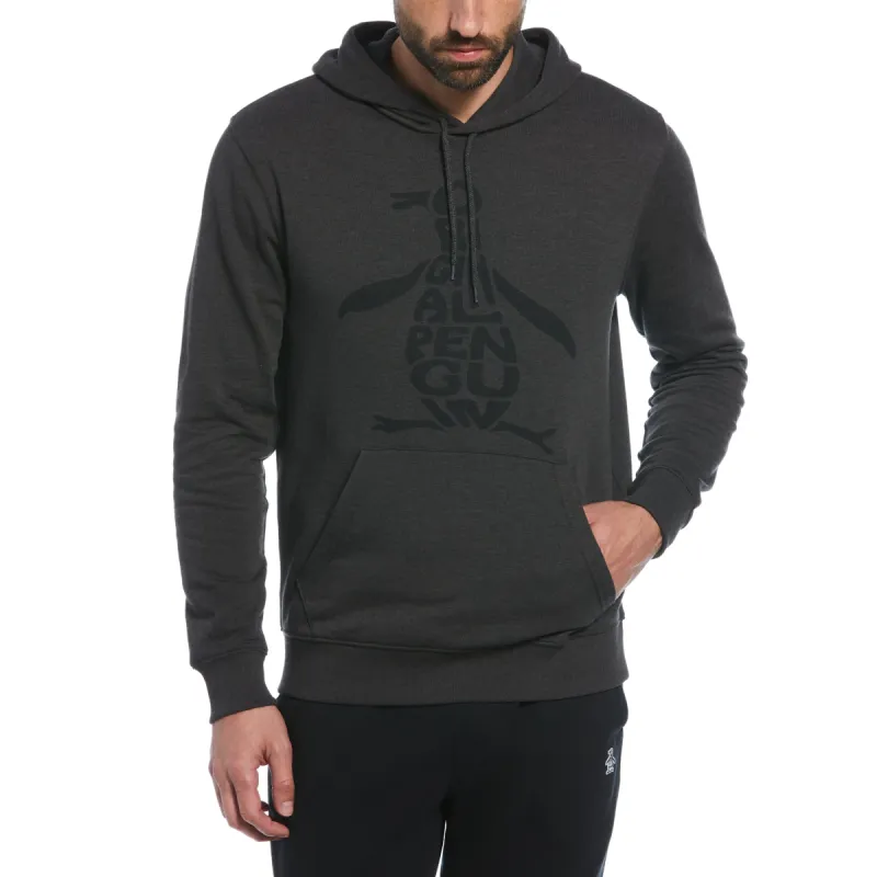 Pete Logo Fleece Hoodie sold by Original Penguin