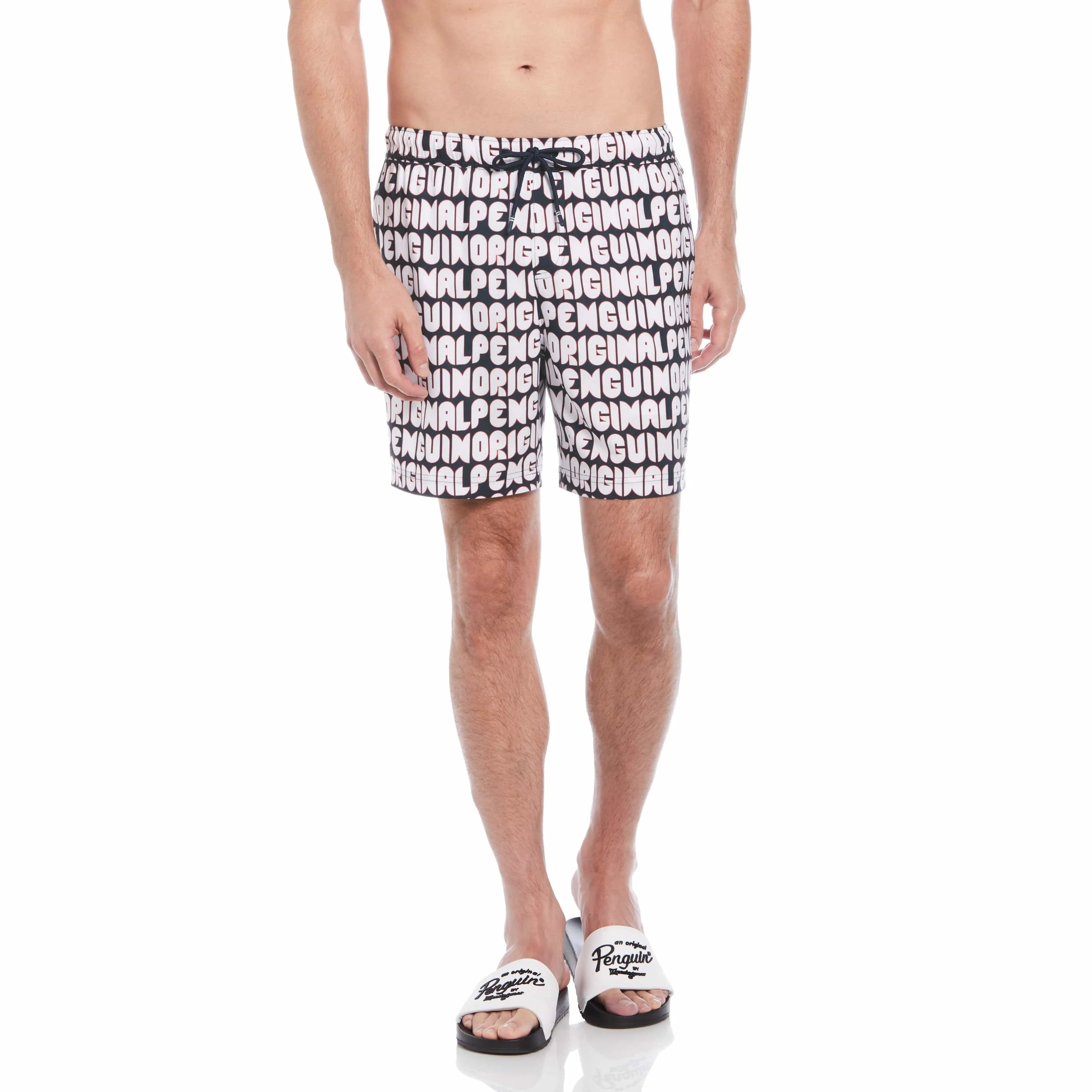 Logo Print Swim Short sold by Original Penguin