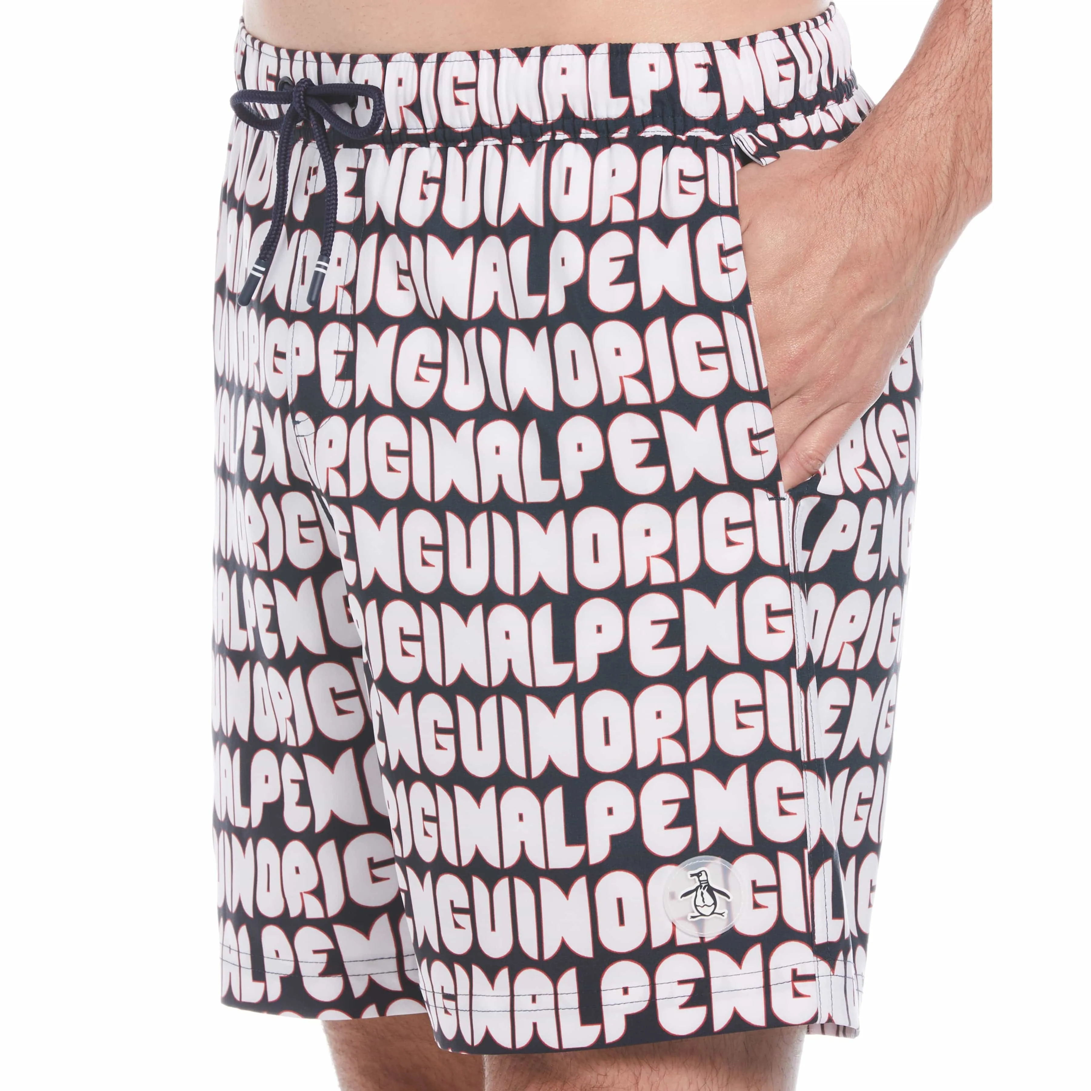 Logo Print Swim Short sold by Original Penguin product image thumbnail 3