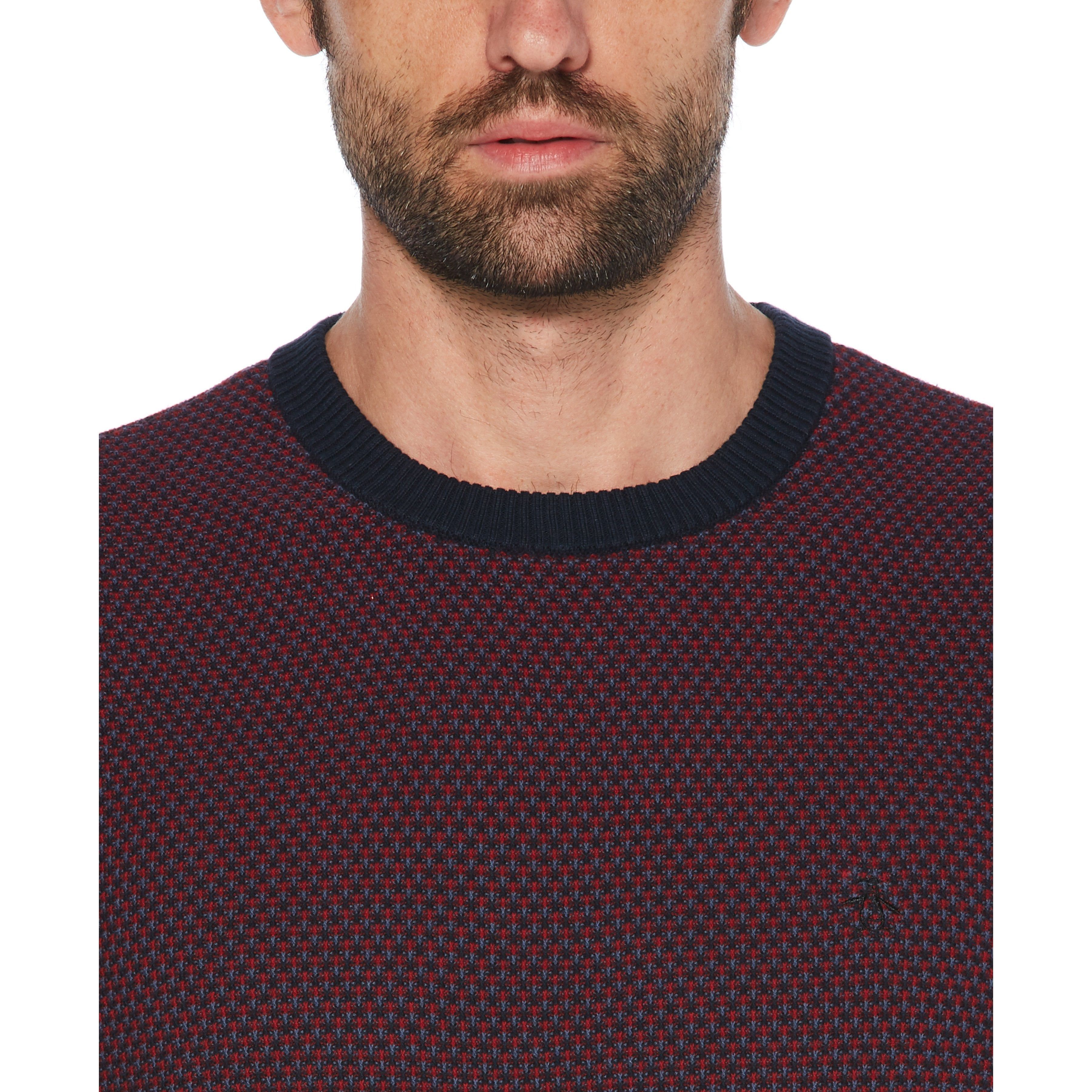 Tri-Tone Popcorn Crew Neck Sweater sold by Original Penguin product image thumbnail 3