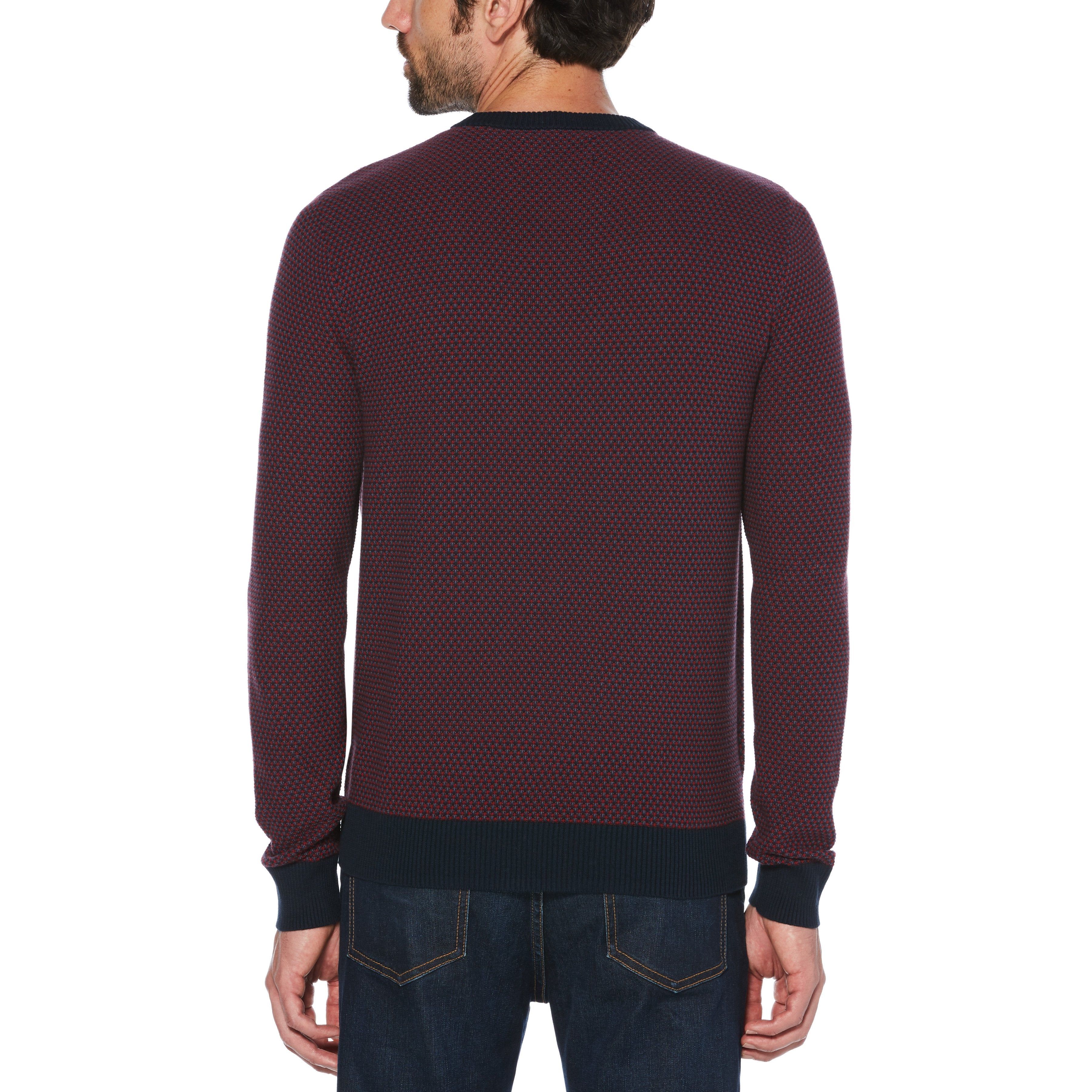 Tri-Tone Popcorn Crew Neck Sweater sold by Original Penguin product image thumbnail 2
