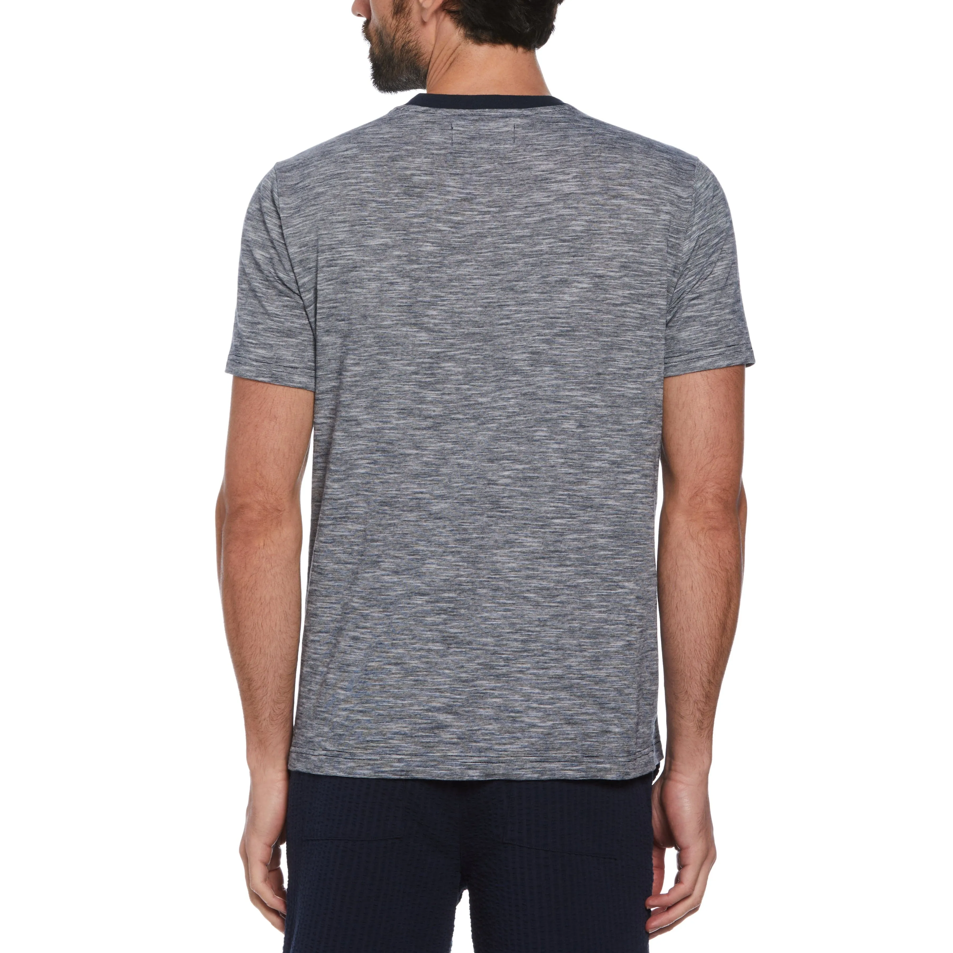 Stripe Chambray Tipped Pocket Tee sold by Original Penguin product image thumbnail 2