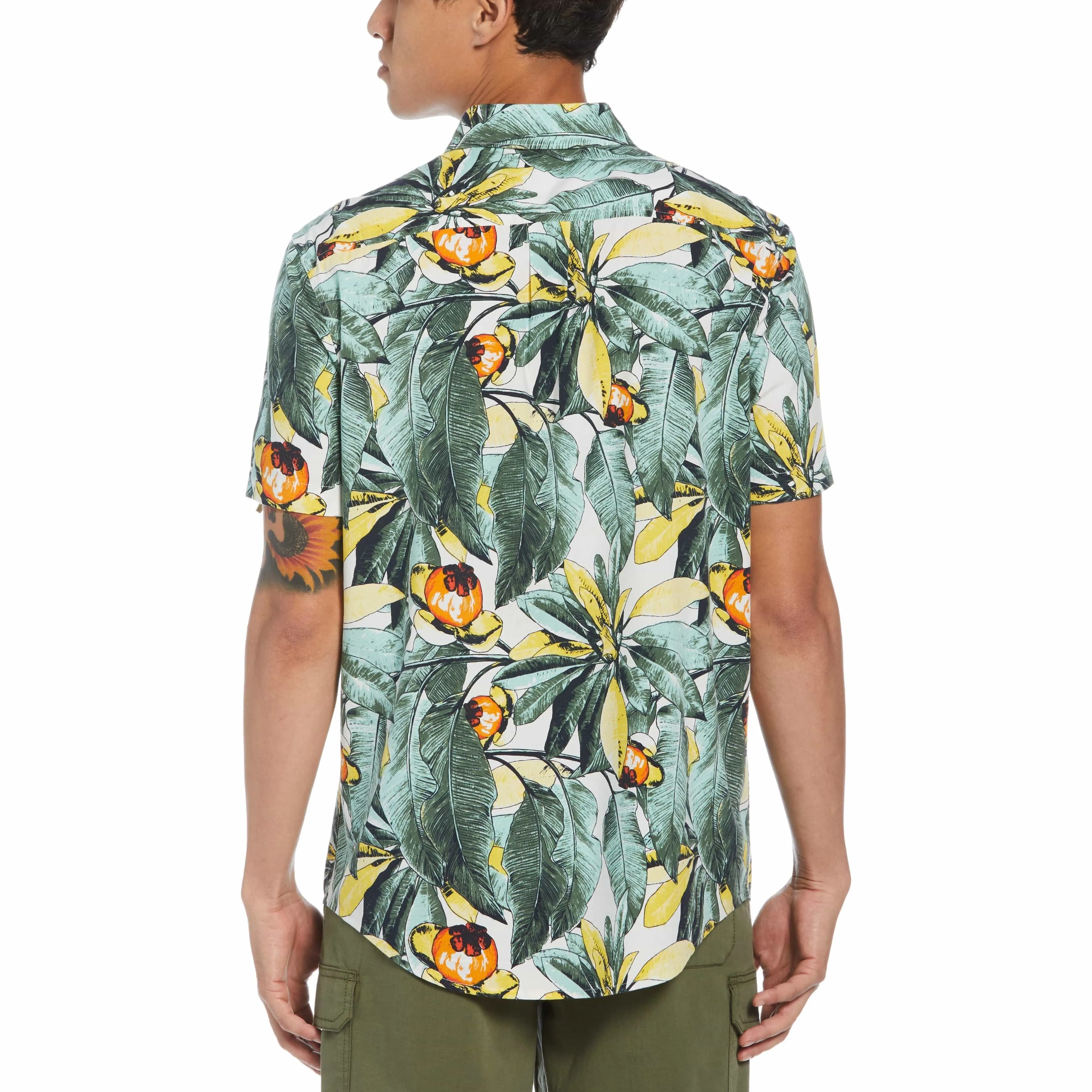 EcoVero™ Palm Print Shirt sold by Original Penguin product image thumbnail 2