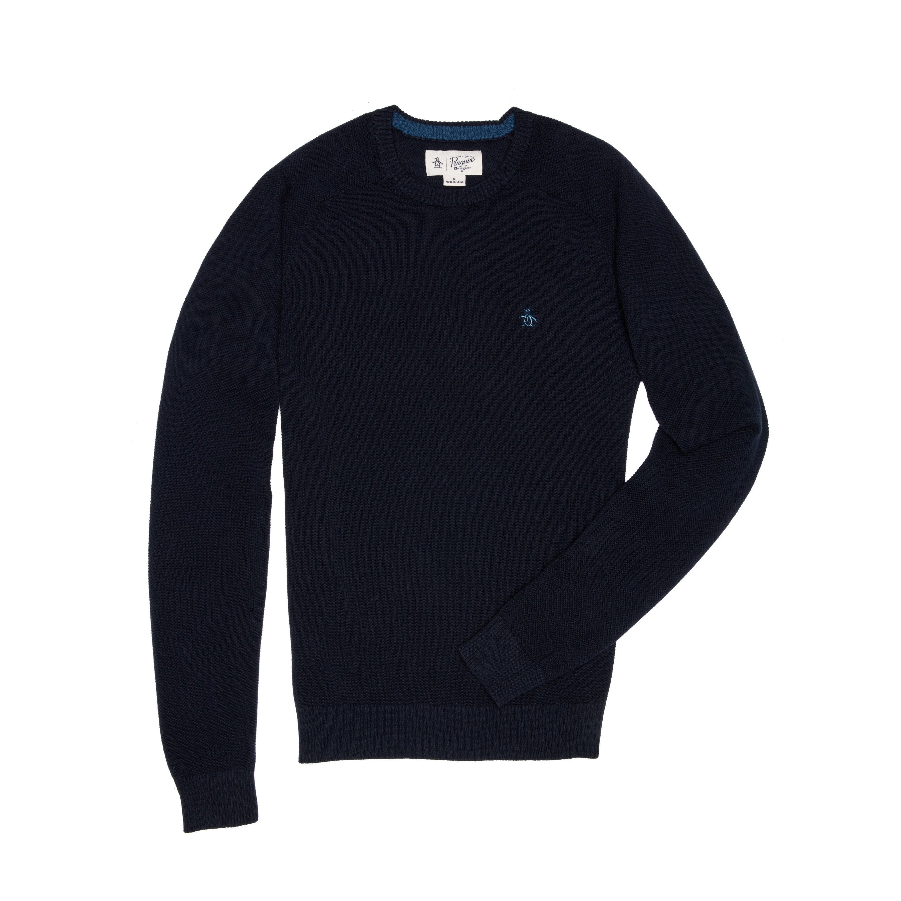 Honeycomb Pique Crew Neck Sweater sold by Original Penguin product image thumbnail 3