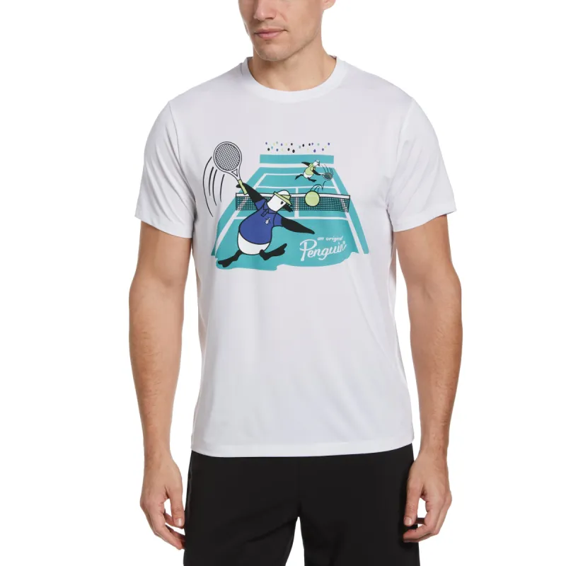 Original Performance Graphic Tennis Tee sold by Original Penguin