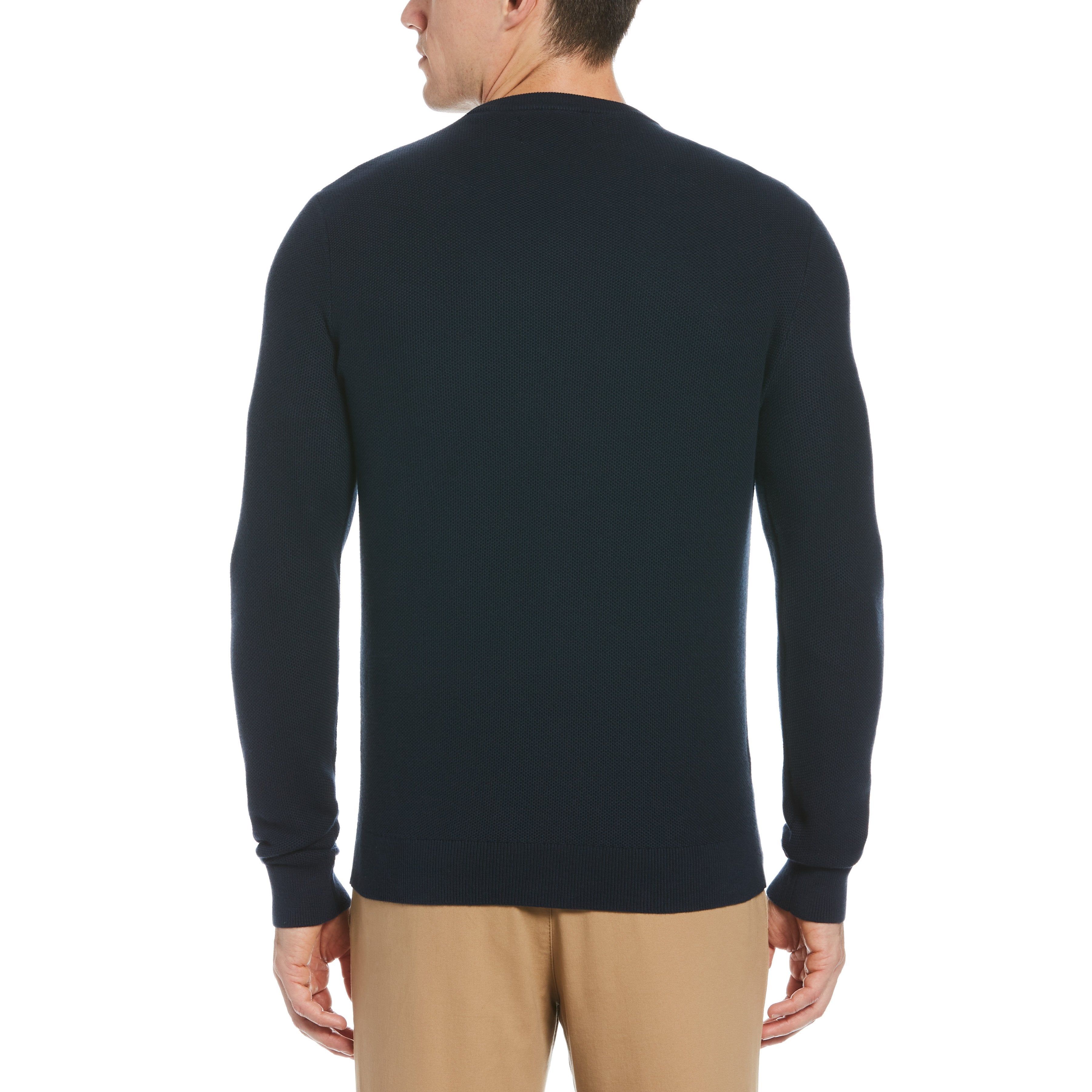 Tuck Stitch Crew Neck Sweater sold by Original Penguin product image thumbnail 2