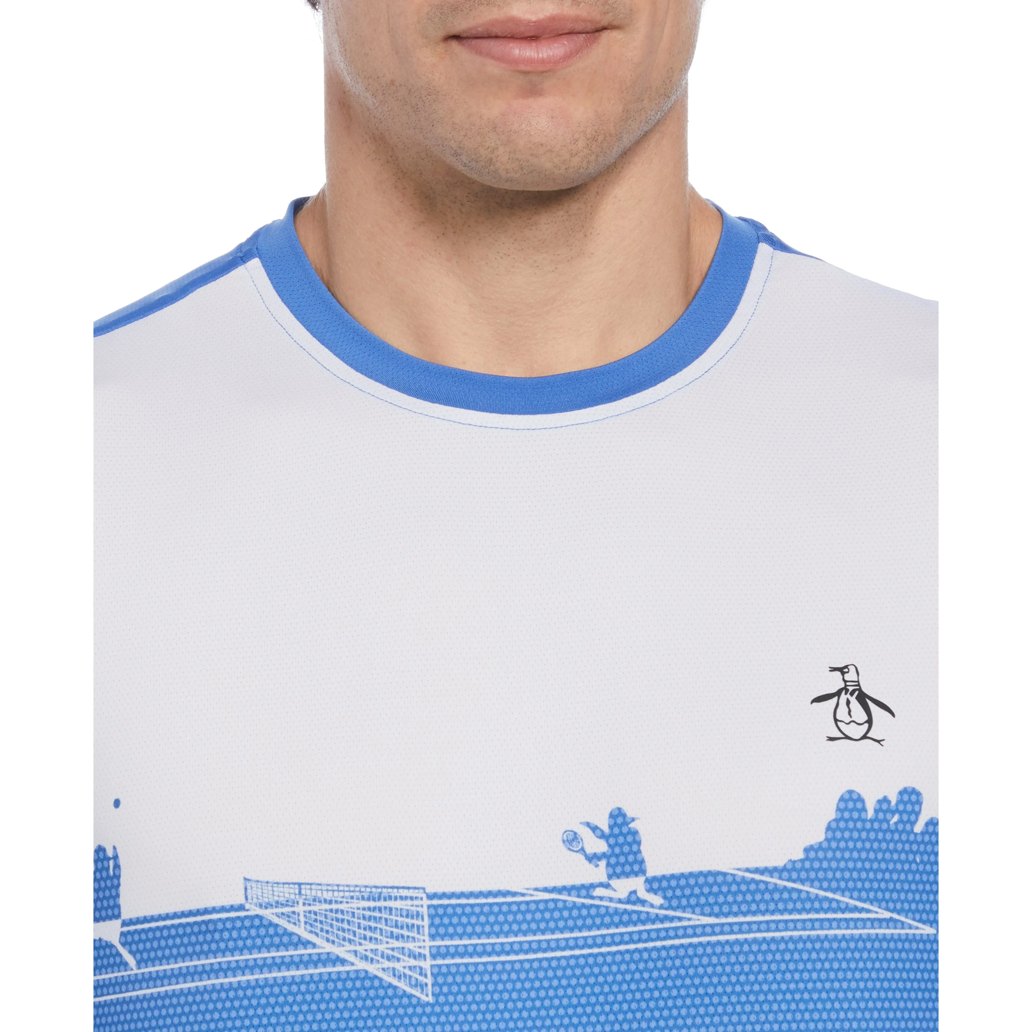 Outlined Pete Performance Tennis Tee sold by Original Penguin product image thumbnail 3