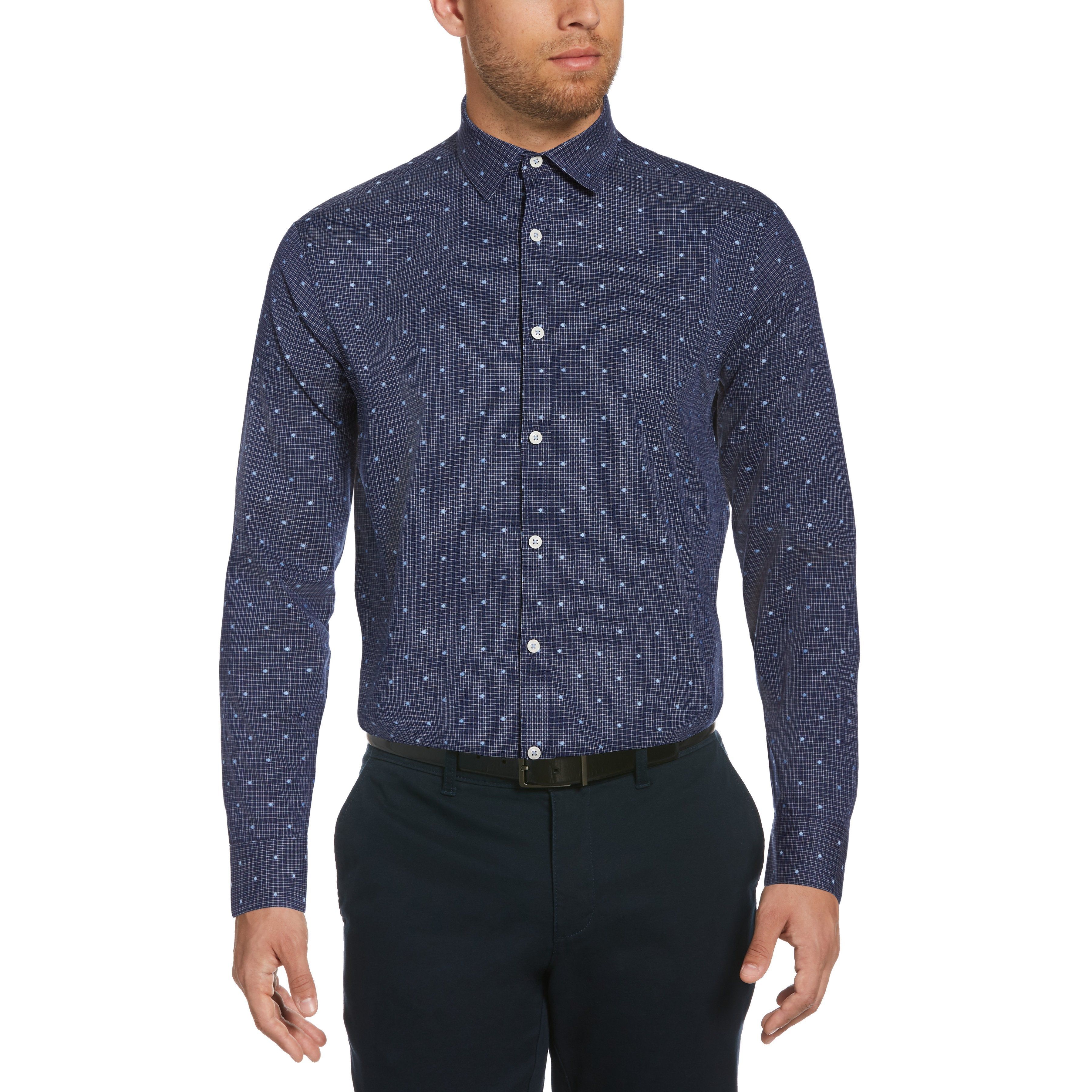 Dobby Graph Dot Dress Shirt sold by Original Penguin