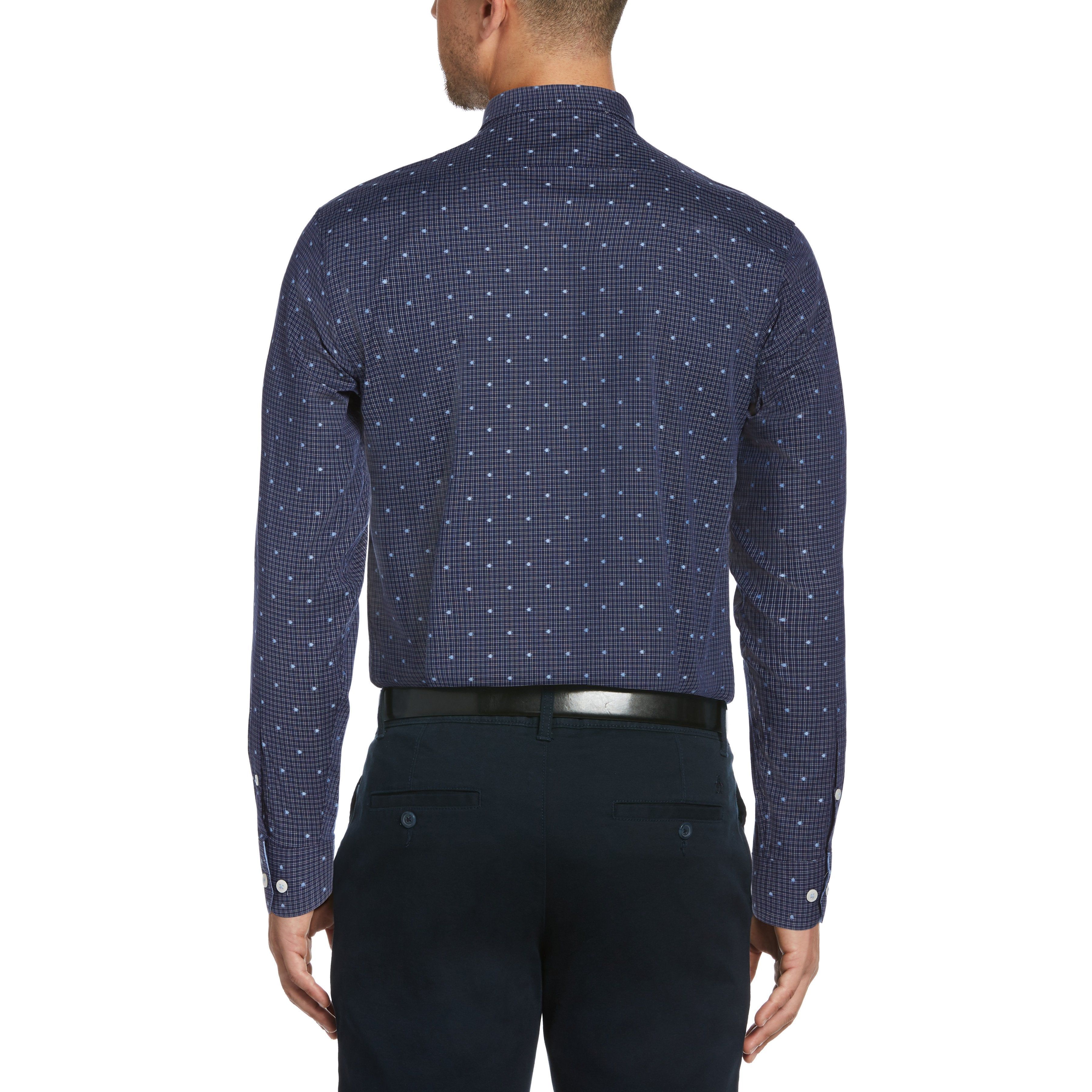 Dobby Graph Dot Dress Shirt sold by Original Penguin product image thumbnail 2