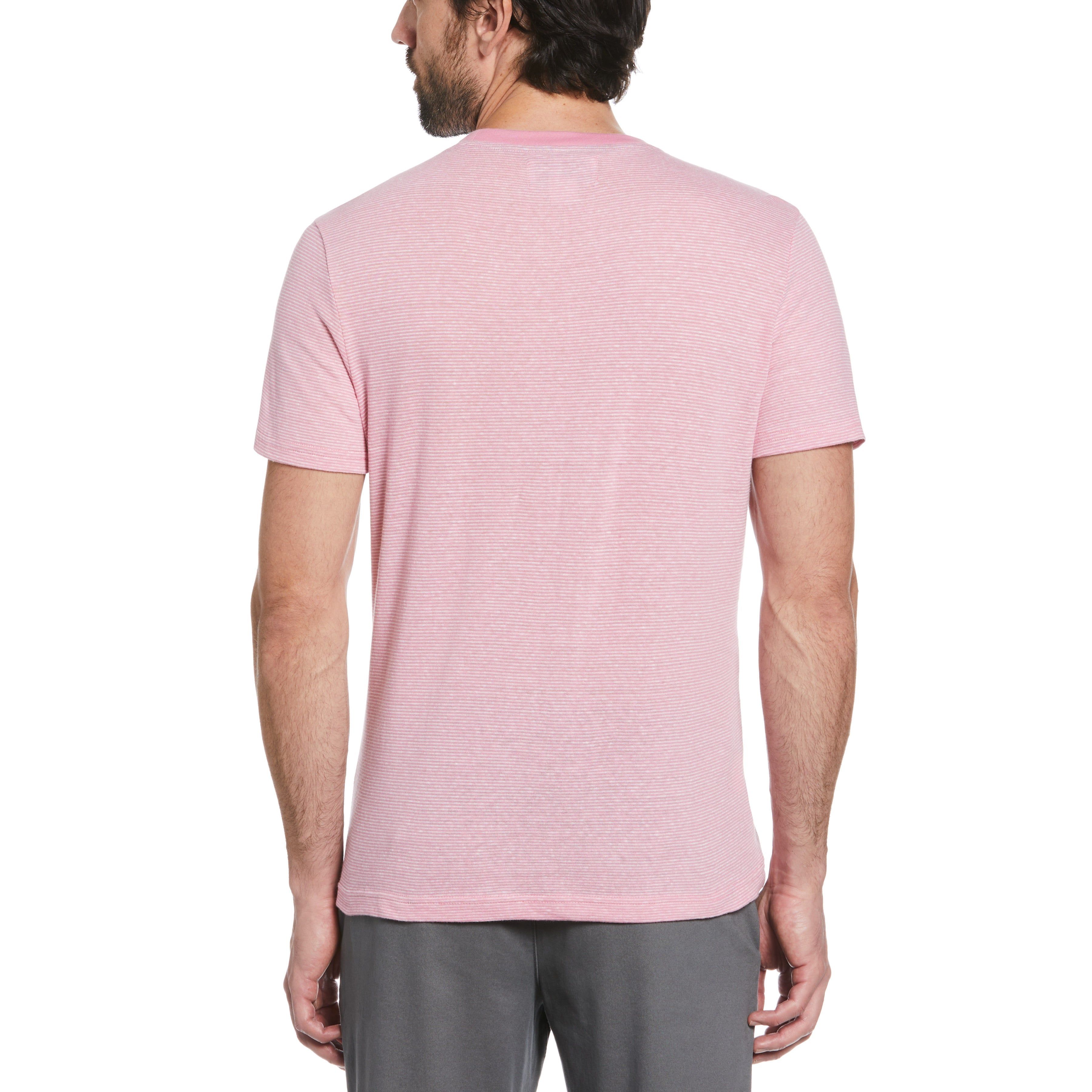 Linen Blend Striped Tee sold by Original Penguin product image thumbnail 2