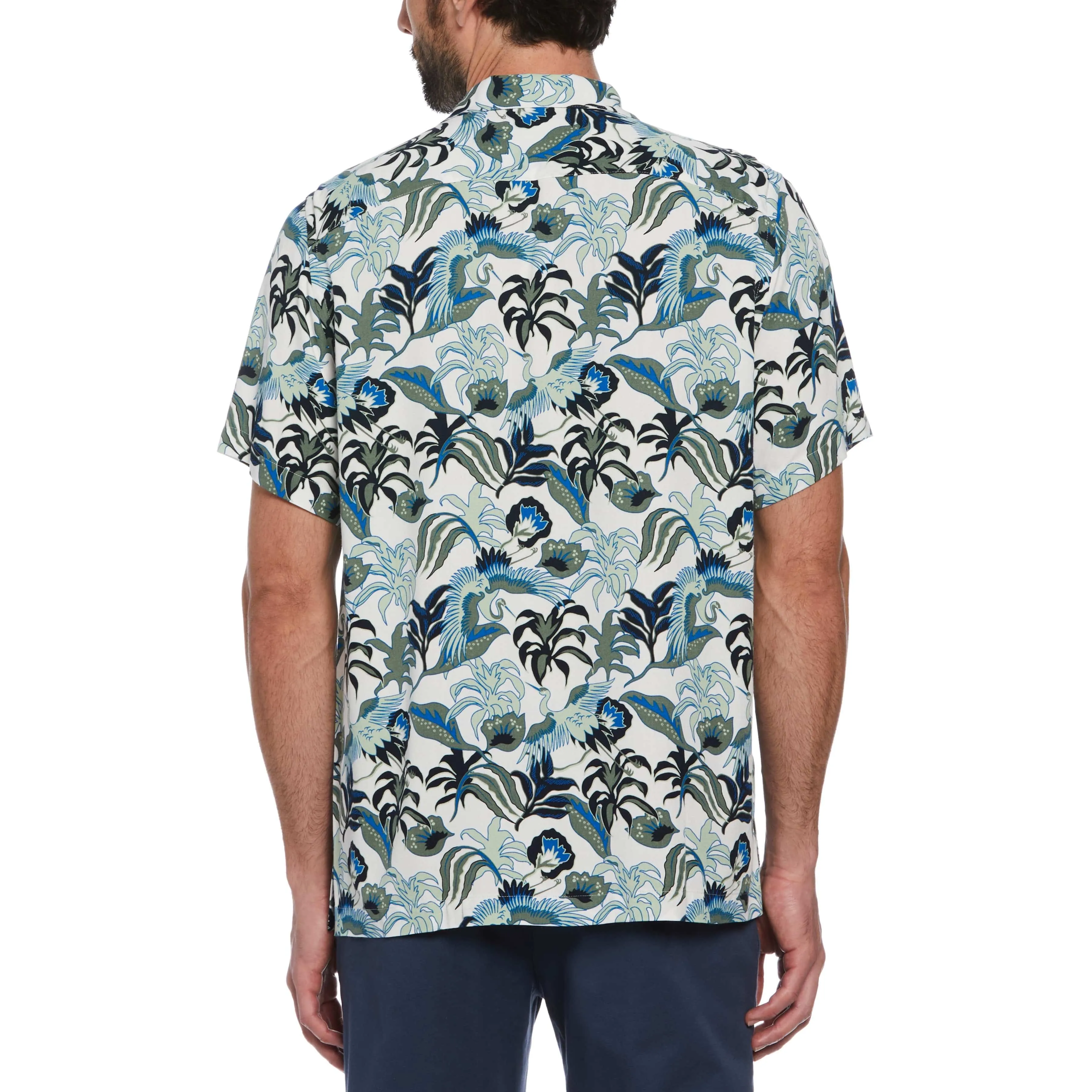 Floral Crane Print Shirt sold by Original Penguin product image thumbnail 2
